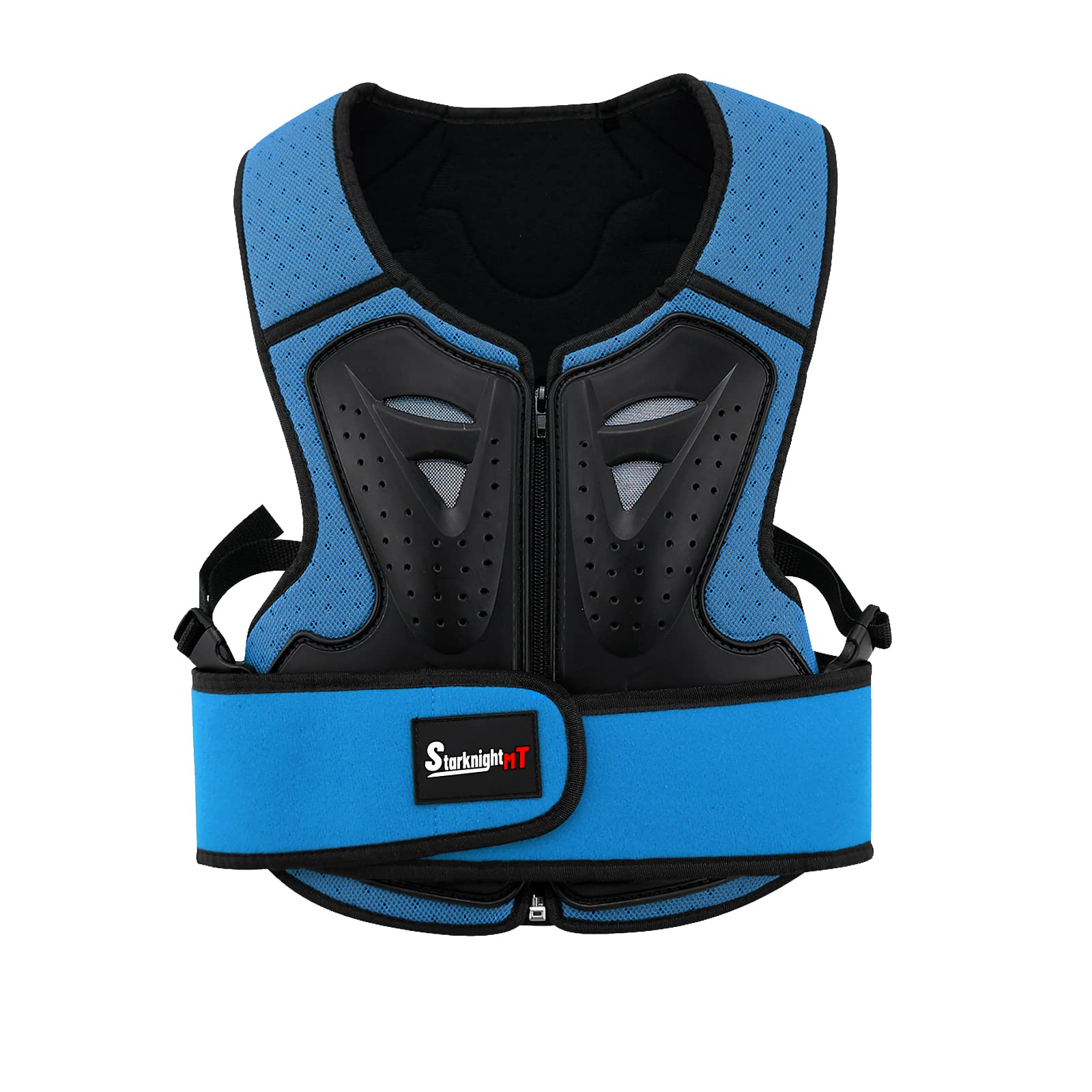 Starknightmt Kids Motorcycle Chest Protector Dirt Bike Youth Riding Spine Back Armor Protection For Motocross Cycling Skateboard