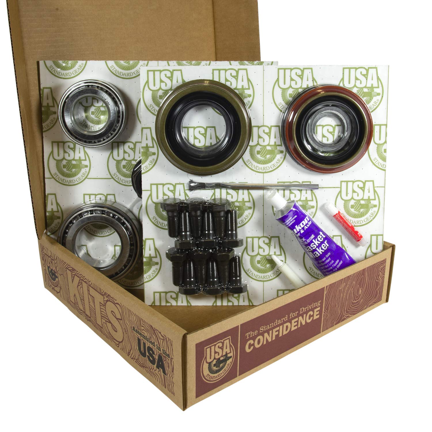 Usa Standard Gear (Zk D80-B) 4.375 O.D. Master Overhaul Kit For Dana 80 Differential