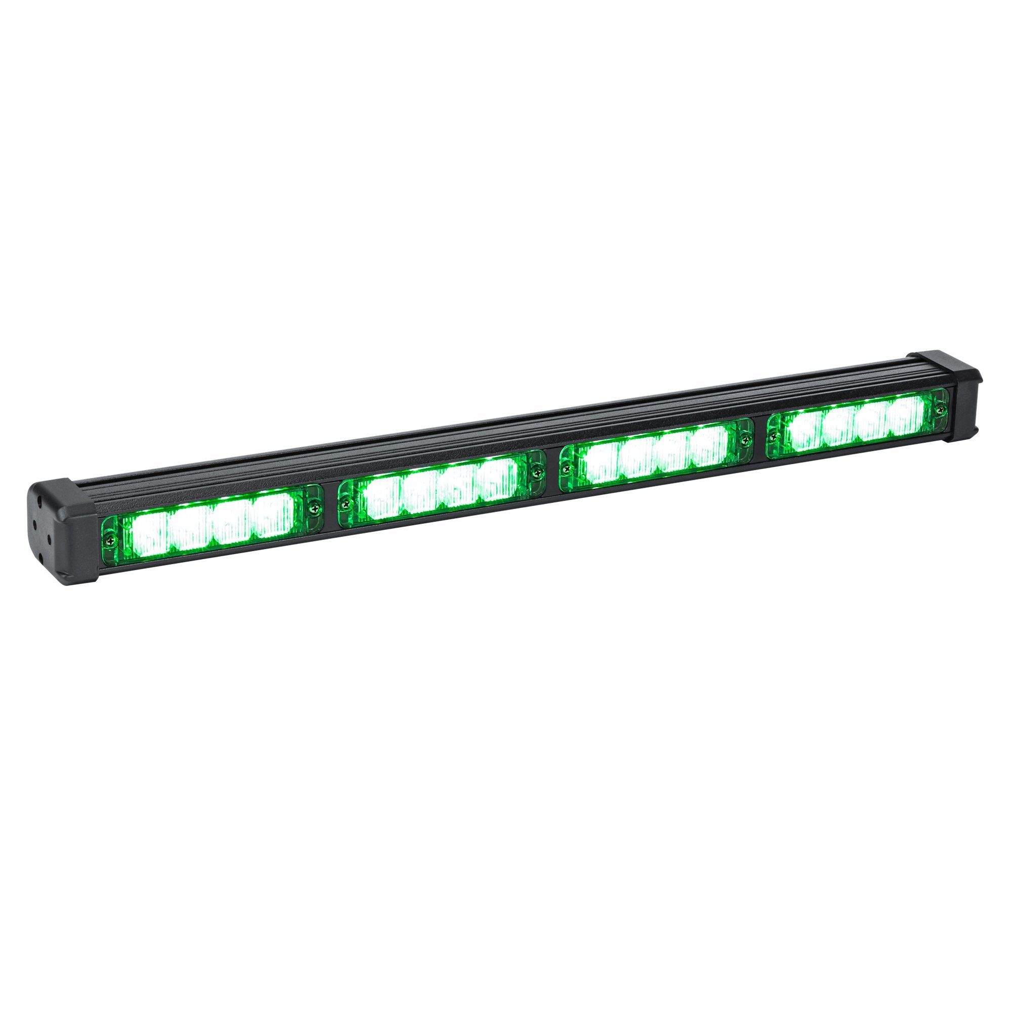 LAMPHUS SolarBlast SBLS44 16W LED Emergency Strobe Warning Deck Lightbar - Green