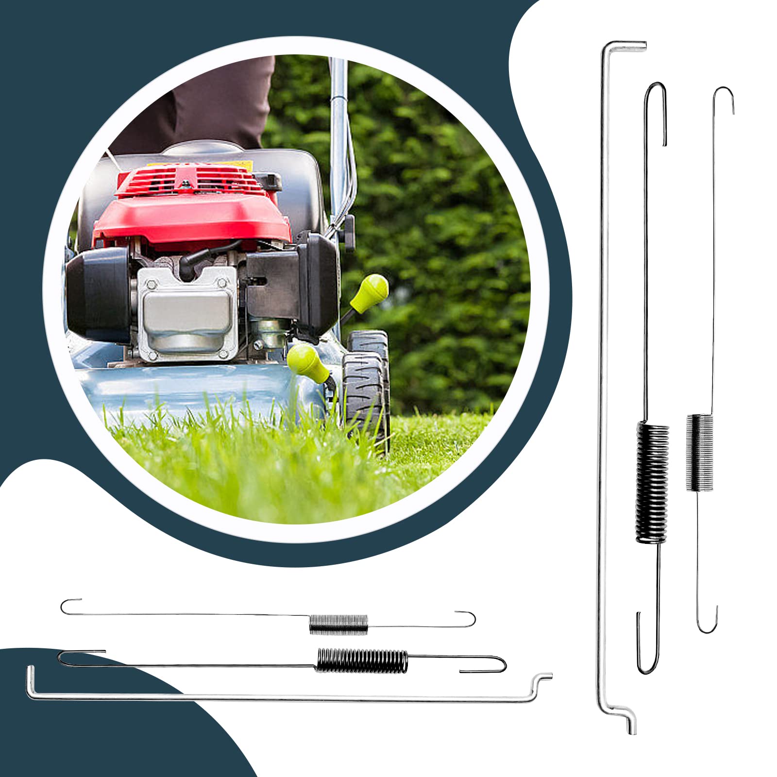 SOFO Carburetor Throttle Return Spring - Throttle Spring Return Kit (18 pcs) for GX160 GX200 Predator 212cc 196cc A5 Spring Kit