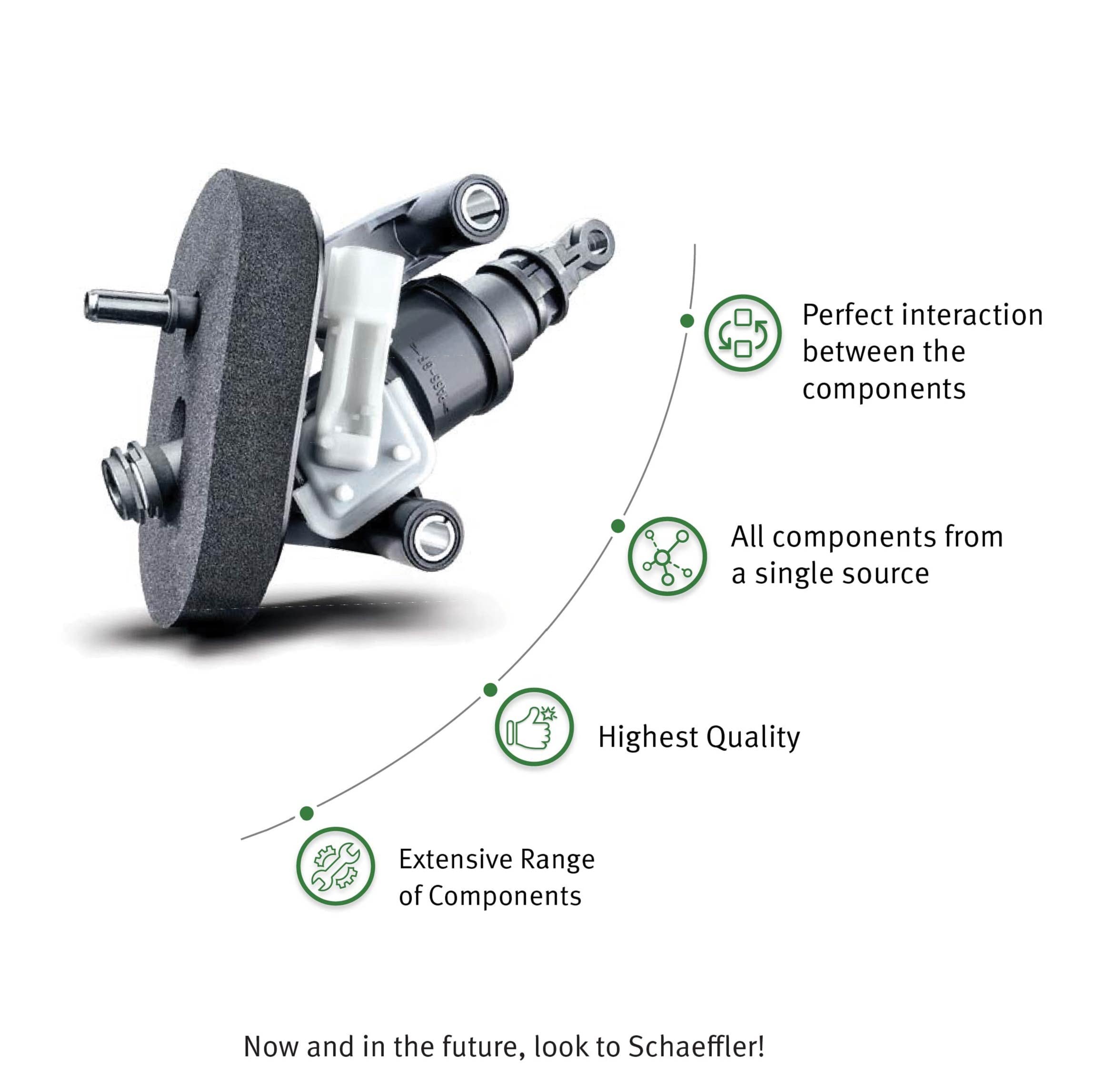 Schaeffler Luk Lmc438 Clutch Master Cylinder, Oem Clutch Release Replacement Parts