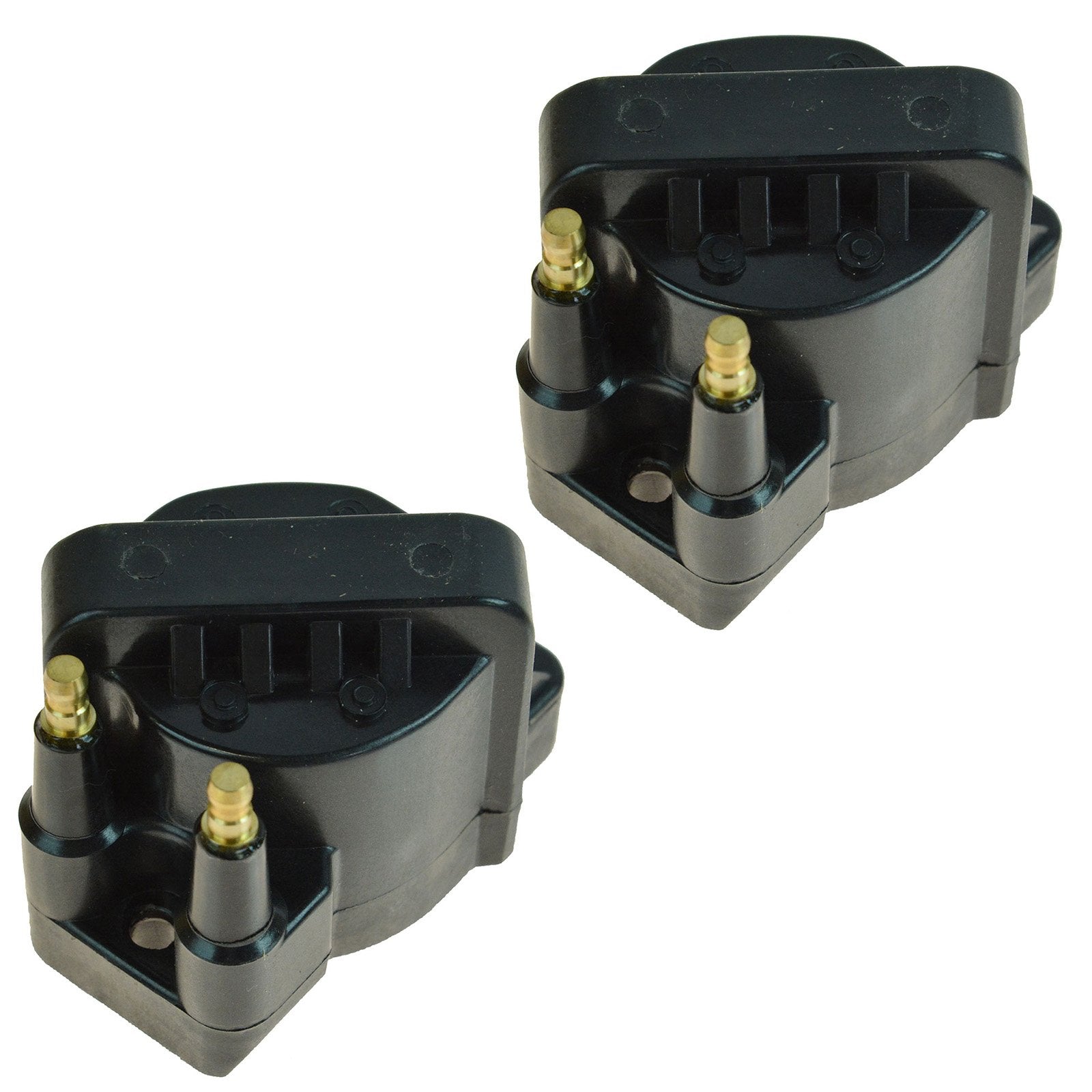 Trq Ignition Coil Set Compatible With 87-92 Buick 87-03 Chevrolet 94-03 Gmc 91-00 Isuzu 89-95 Lotus 86-91 Oldsmobile 87-02 Ponti