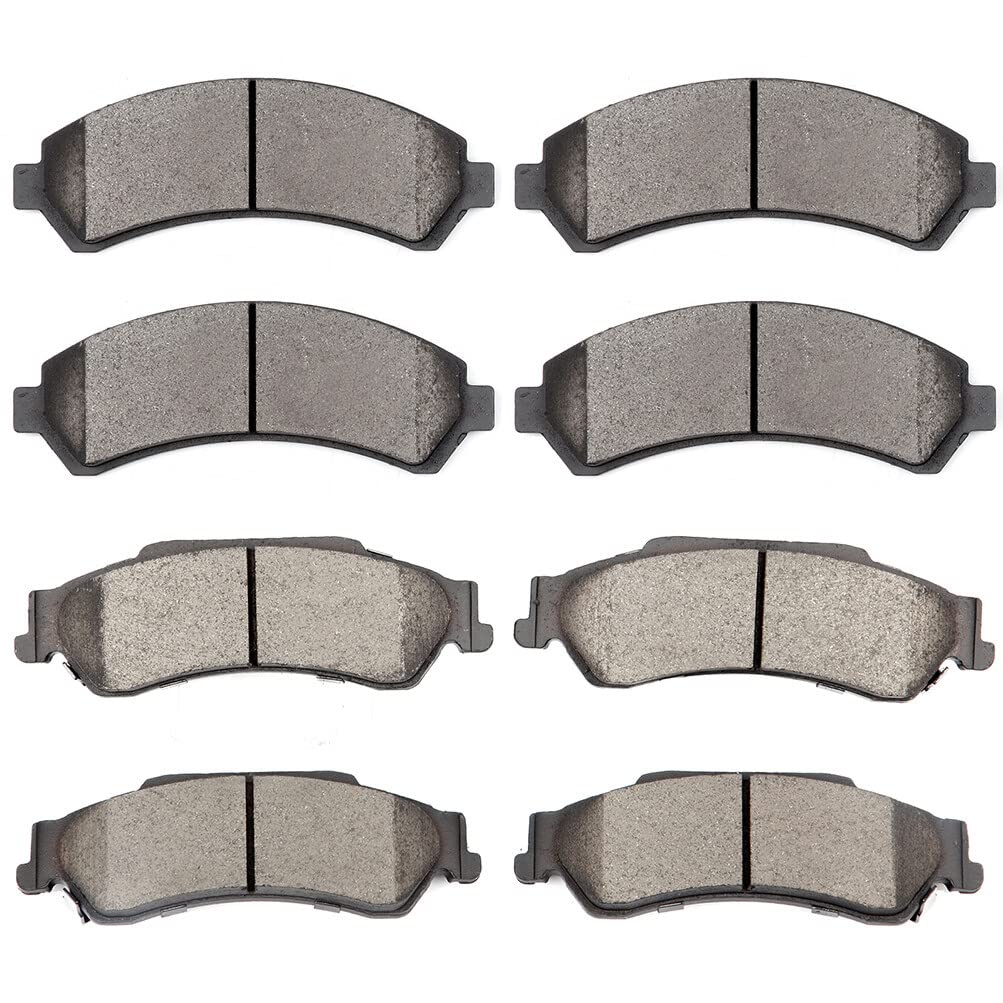 Cciyu D726 D729 Front & Rear Ceramic Brake Pads Kits 97-05 For Chevrolet Blazer,98-04 For Chevrolet S10,97-05 For Gmc Jimmy,98-0