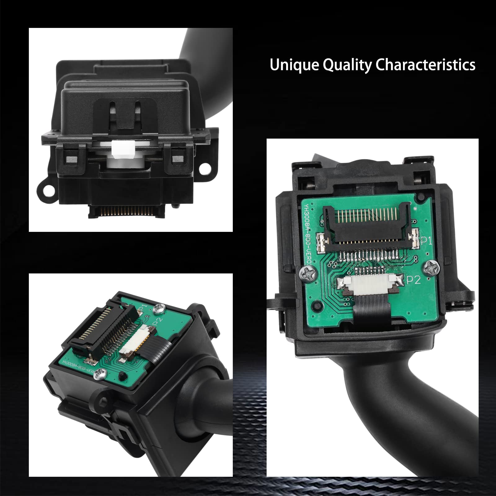 Windshield Wiper Switch Multifunction Turn Signal Control, Compatible with 2015-2023 Ford F150/F250/F350/F450/F550 Super Duty, F