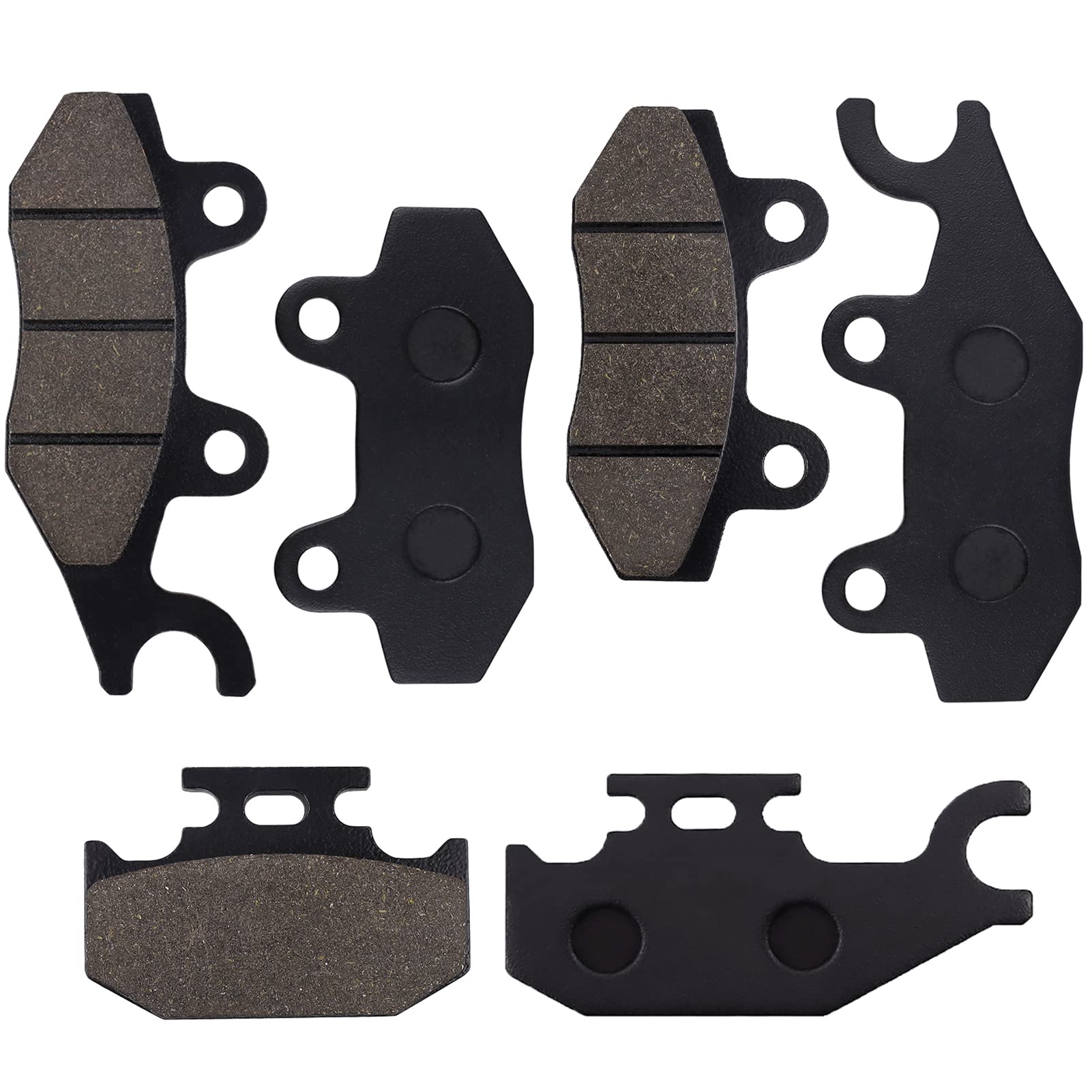 Rhino 660 700 Brake Pads Front and Rear Compatible with Yamaha Rhino 660 YXR660 4x4 2004-2007 / Raptor 700 700R YFM700 2006-2012