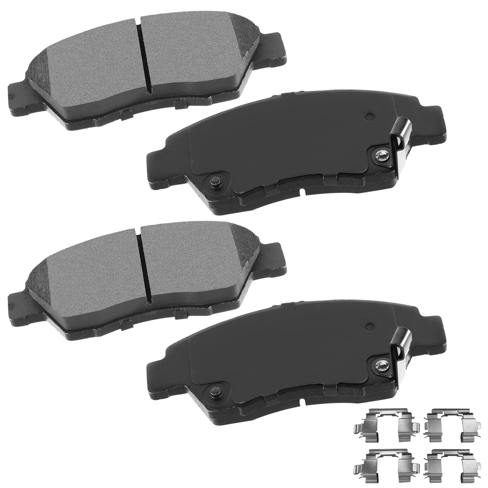 Cciyu D621 Ceramic Front Brake Pad Set Fit For 2003-2011 For Honda Civic