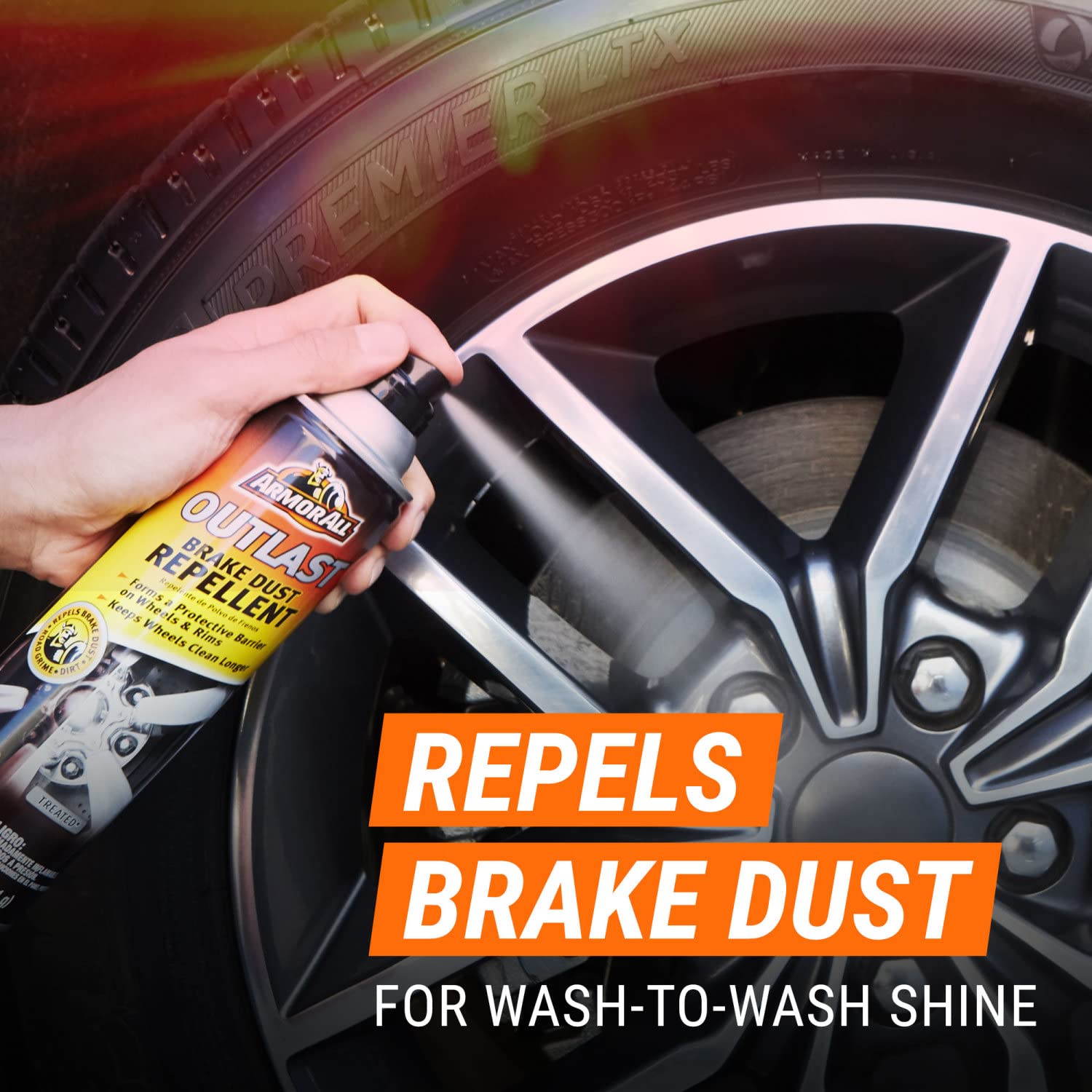 Armor All Brake Cleaner - Dust Repellent for Tires & Rims, 11 Fl Oz, Multicolor, Model 18191B