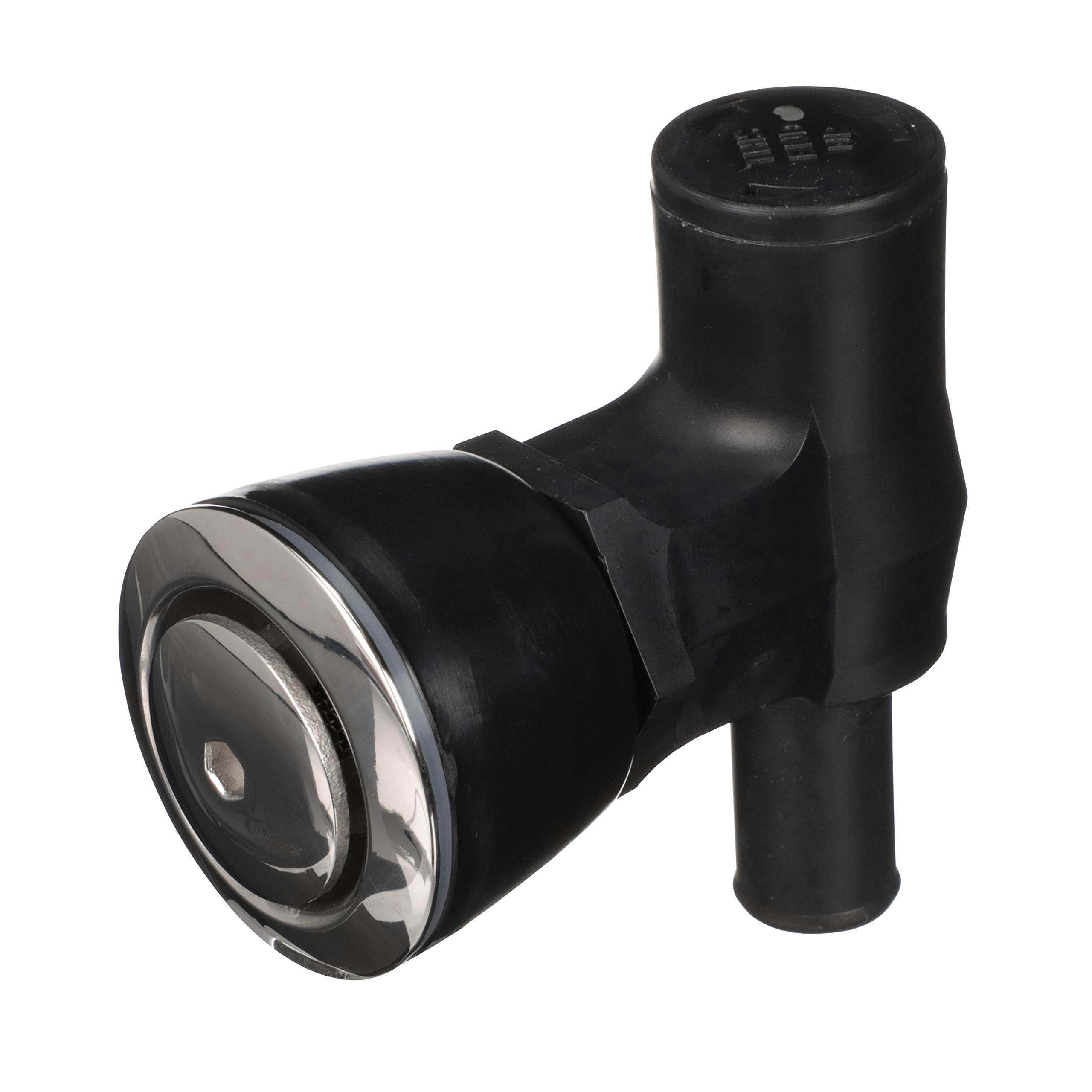 Attwood 90 Degree P-Trap Fuel Vent Flush Mount Black With