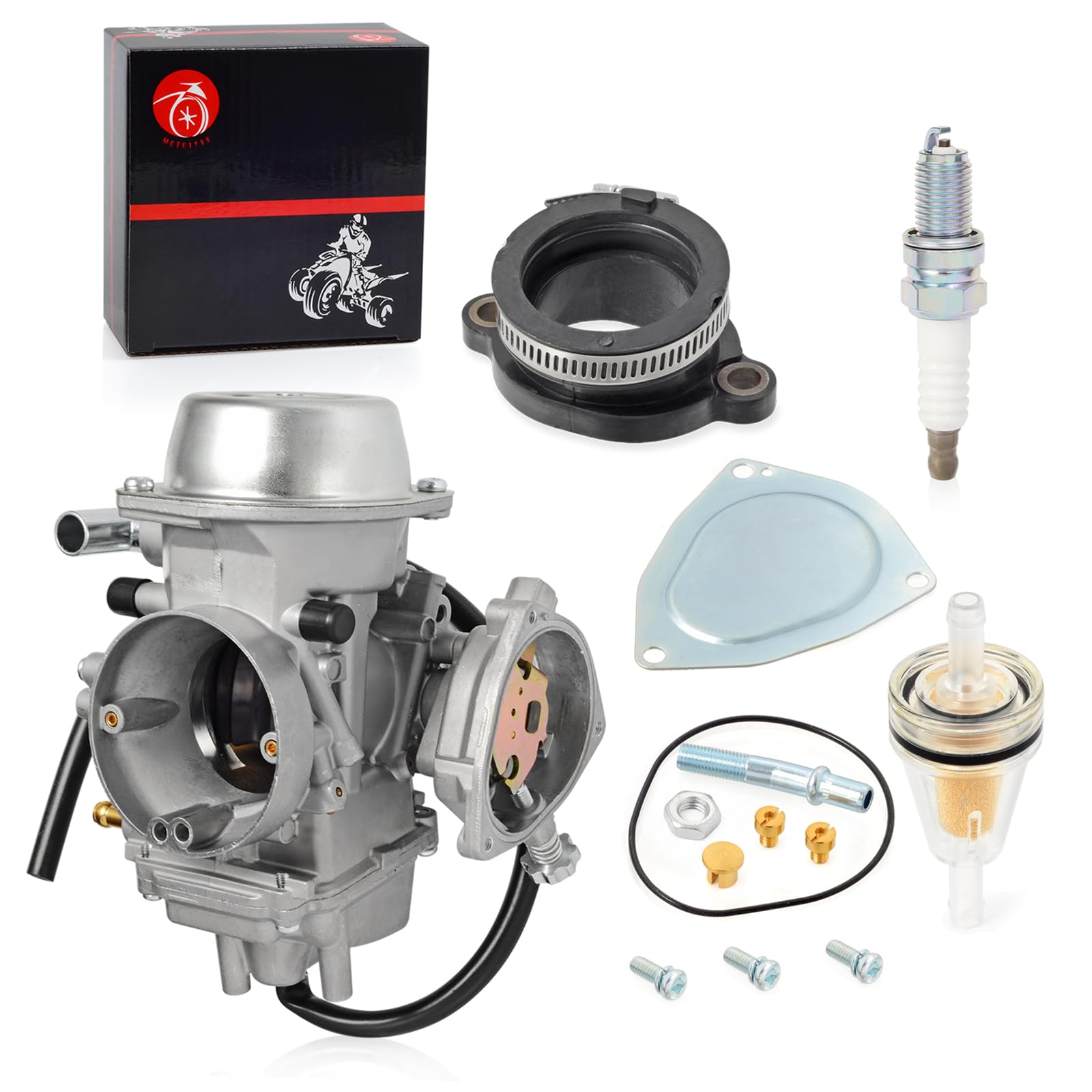 Carburetor Carb & Intake Manifold For Polaris Outlaw 500 Predator 500 2003 2004 2005 2006 2007