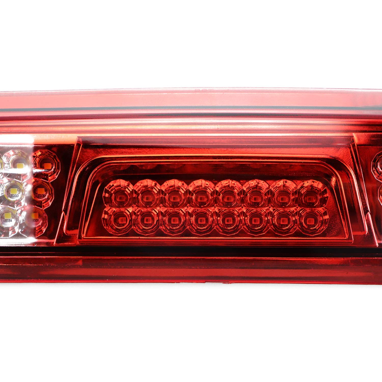 Tresound LED Third Brake Cargo Light for 2014-2018 Chevy Chevrolet Silverado & GMC Sierra 1500 2500HD 3500HD Rear High Mount Sto
