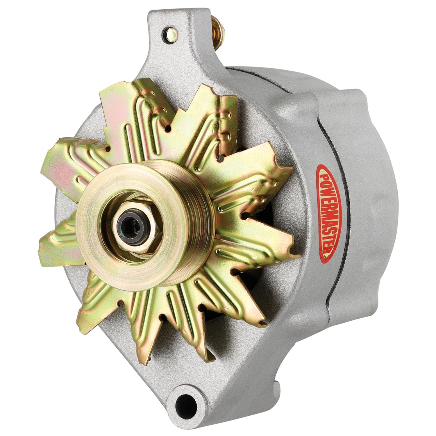 Powermaster 8-47141 Alt Ford Upgrade Natural 150A Smooth Look 1V Pulley 1-Wire