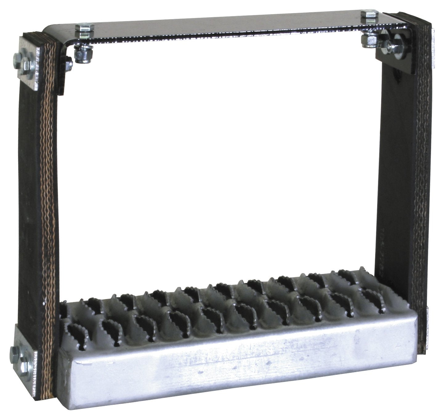 Buyers Products 5231112 12'' Wide x 11'' Tall Flexible Rubber Truck Step, Flexes To Resist Road Damage and Off-Road Impact, Truc