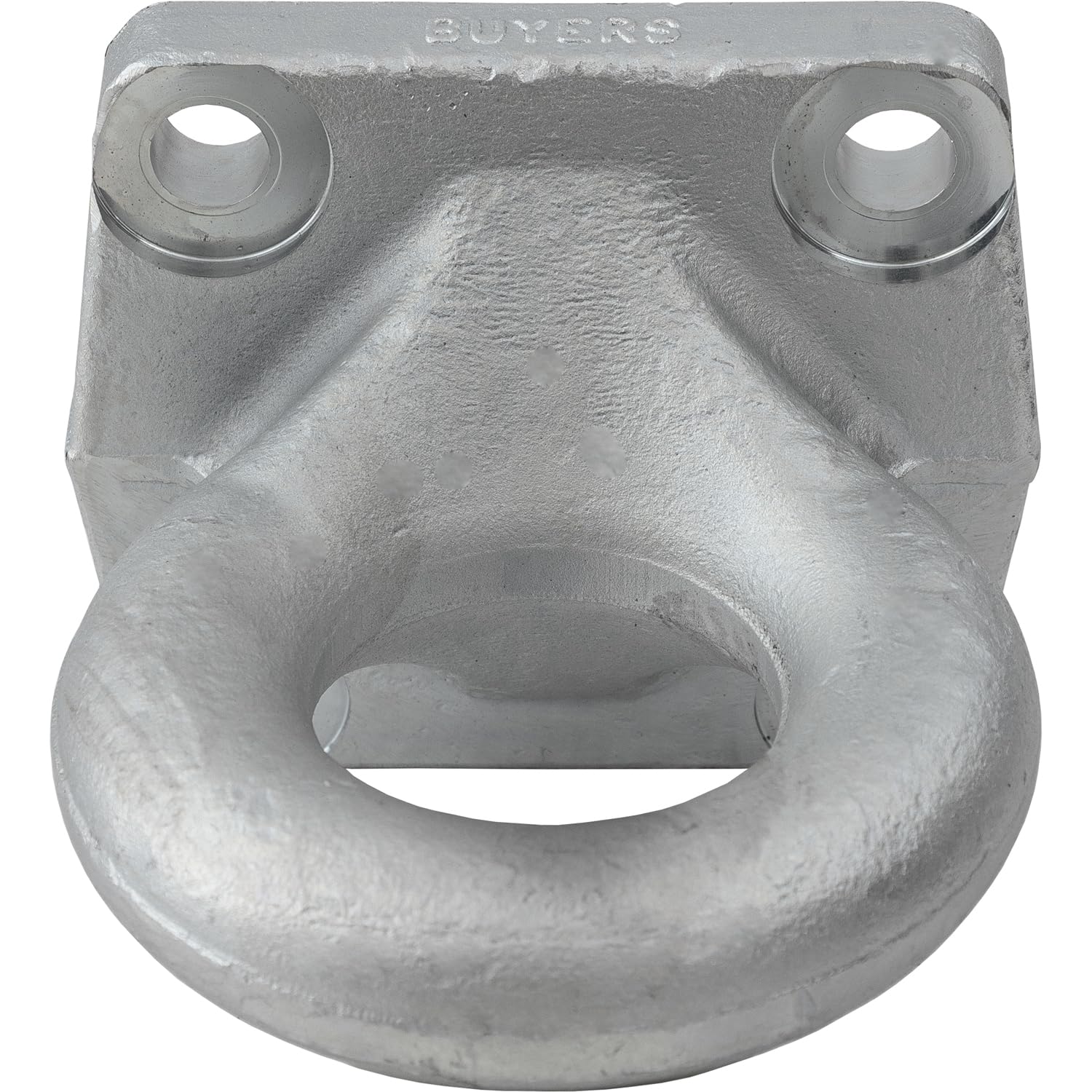 Buyers Products BDB13850Z Heavy Duty Forged 4 Bolt Zinc-Plated Drawbar, 60,000 MGTW, Pintle Hitch Lunette Ring for Truck & Trail