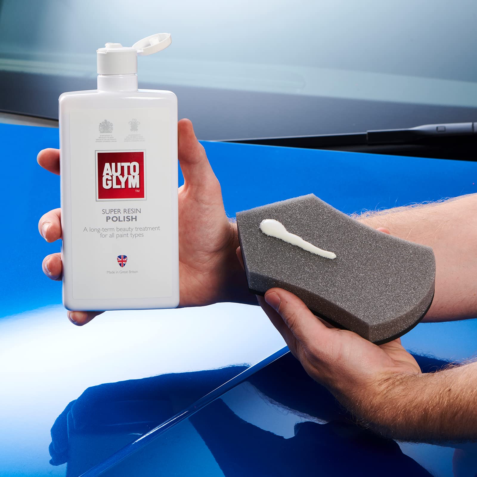 Autoglym Super Resin Polish 16.9 oz - High-Performance Car Wax, Model SRP500EUR, Ideal for a Brilliant Finish