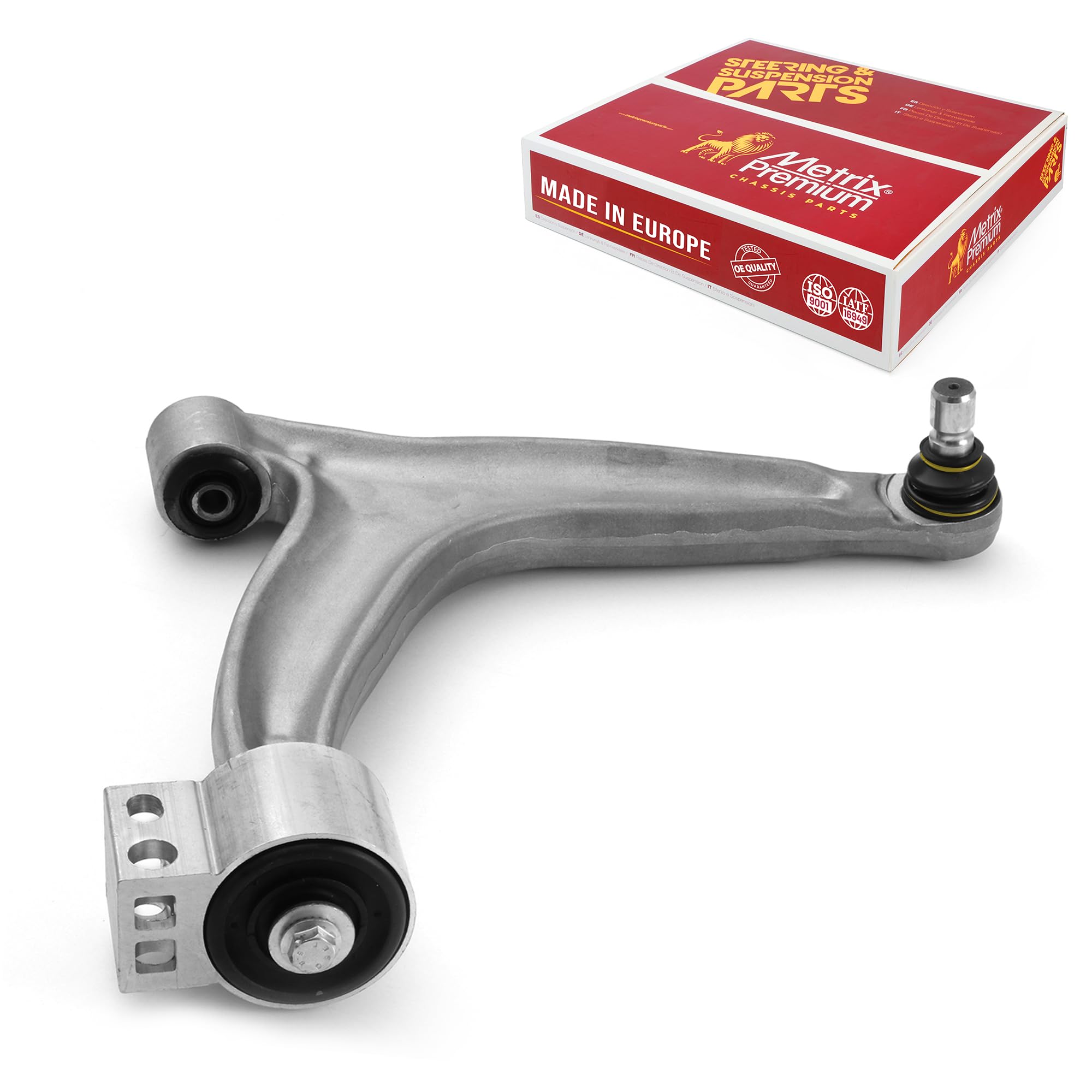 Metrix Premium Chassis Parts - Front Right Lower Control Arm W Ball Joint & Bushing Assembly Fits 10-11 Saab 9-3X, 03-11 9-5, 03