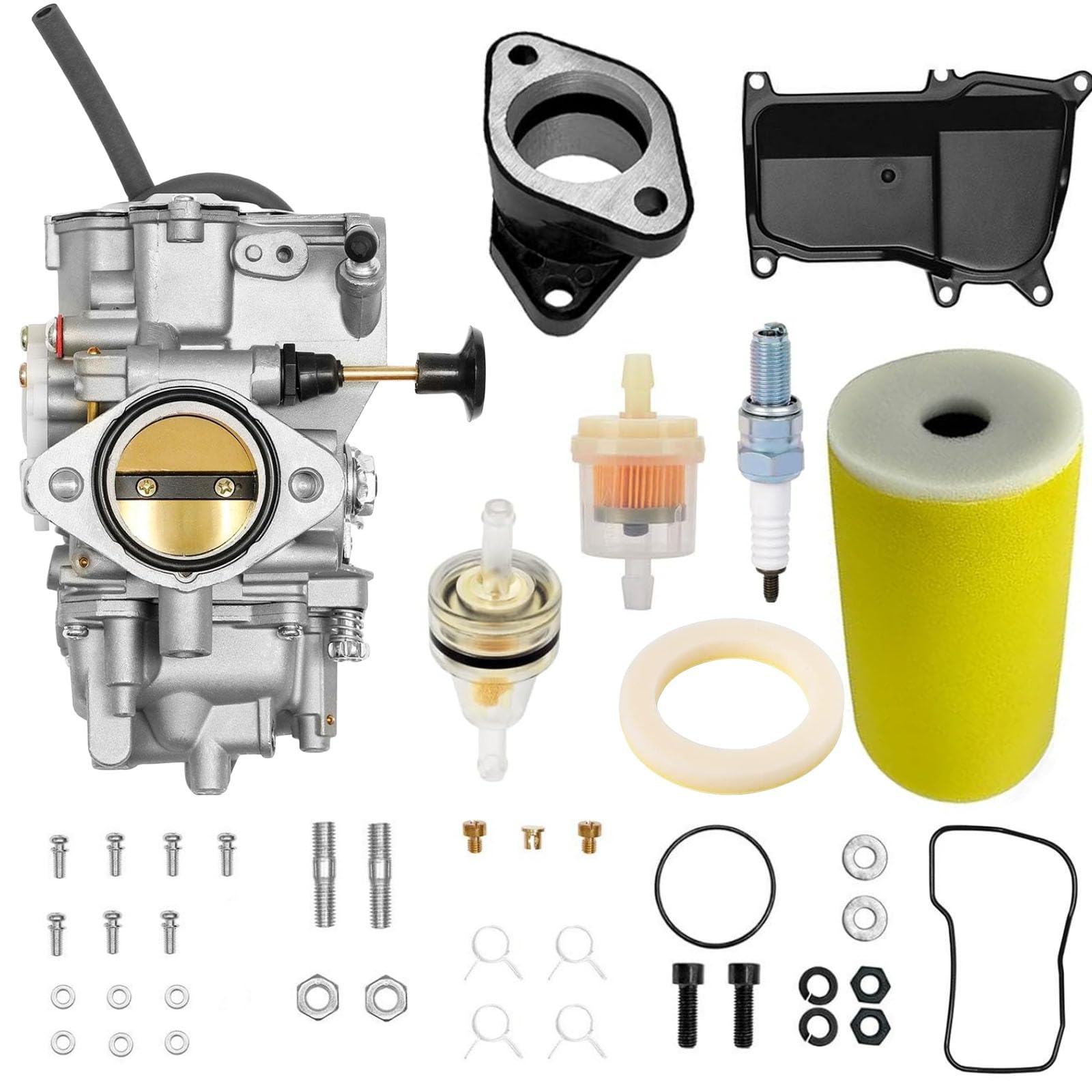 Yfm350 Carb Fits 1987-1990 & 1992-1995 Moto-4 350 Yfm350 | 1987-2004 Warrior 350 Yfm350 | 1987-1998 Big Bear 350 Yfm350 | 1996-1