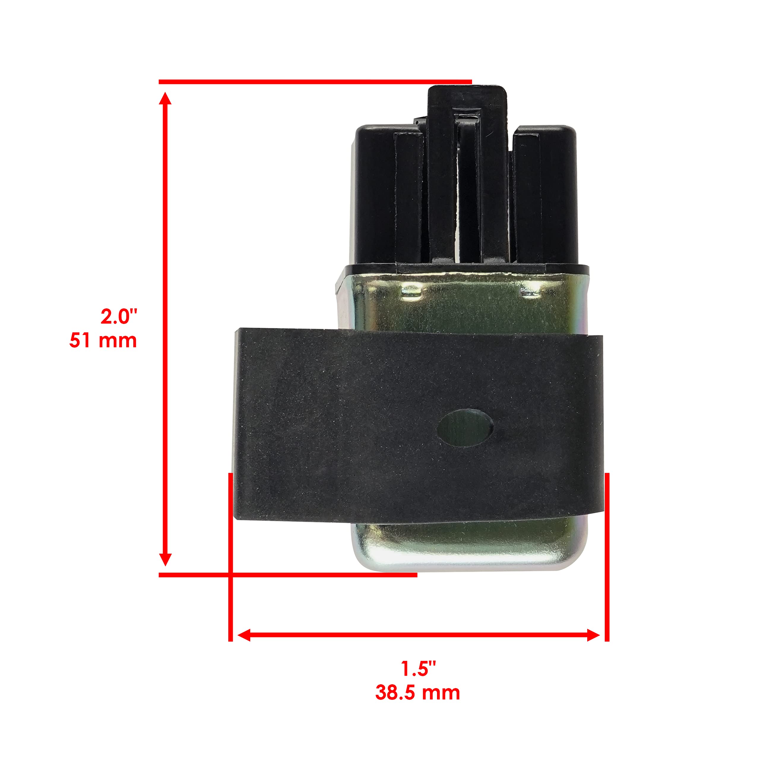 Caltric Starter Relay Solenoid Compatible With Polaris Sportsman 90 2007-2016/Sportsman 110 2016-2020