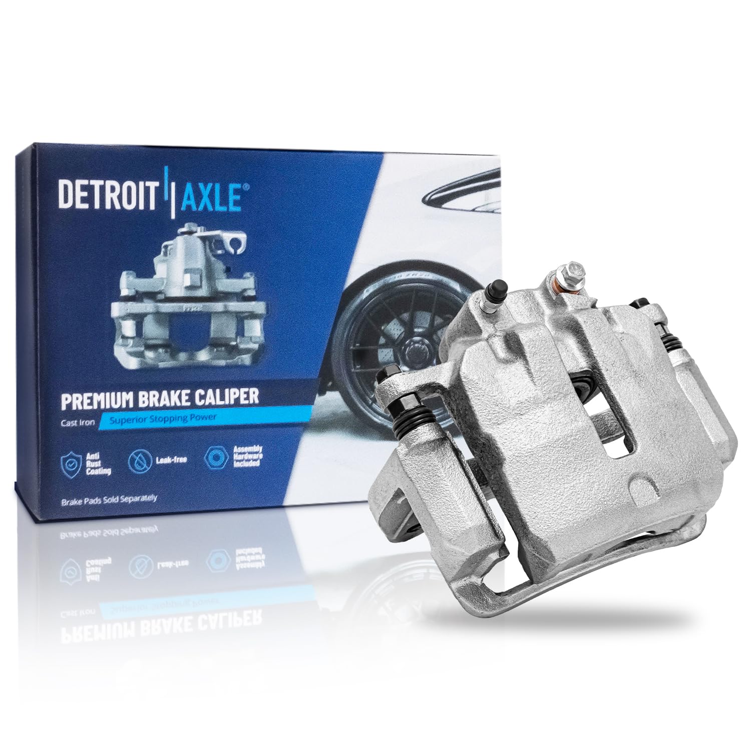 Detroit Axle - Front Right Brake Caliper for Chevrolet Impala Malibu Equinox GMC Terrain Buick Regal Allure LaCrosse Cascada Cad