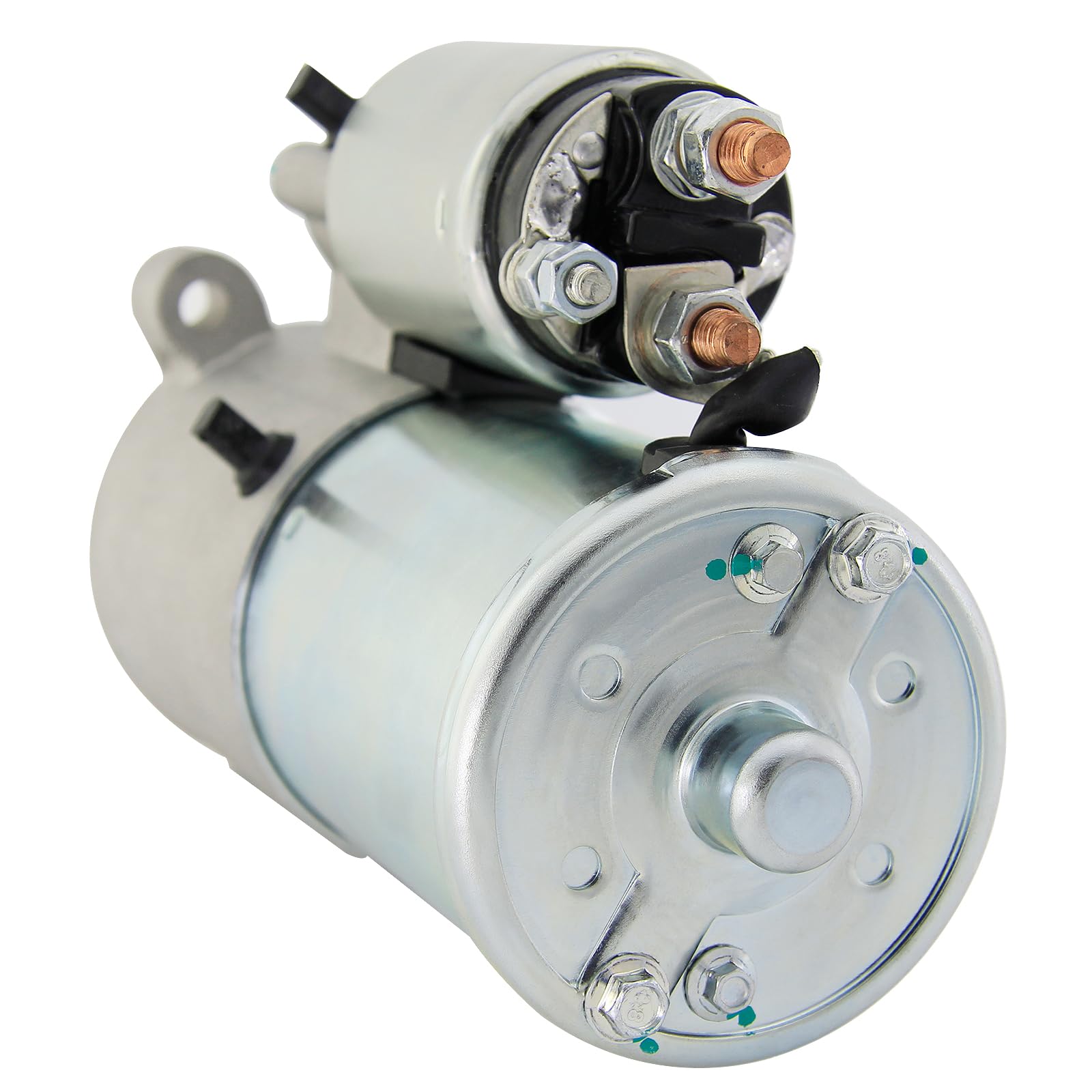 BDELI Ford Starter Replacement, Model BD6646N, Metal, for 00-05 Excursion, 99-13 Expedition, F-Series, Lincoln Navigator, Silver