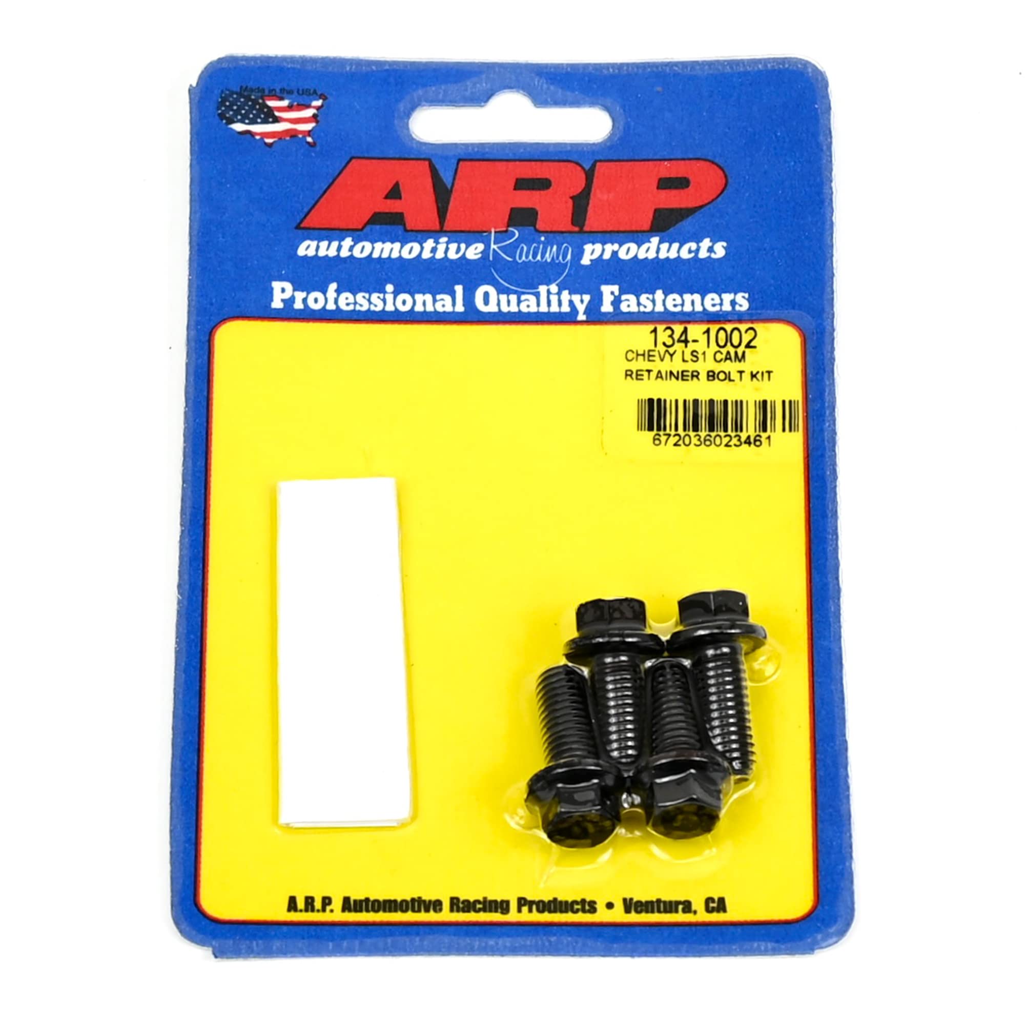 Michigan Motorsports Camshaft Thrust Retainer Plate LS Includes Flat Head Bolt Kit ARP 134-1002 Gen III IV 4.8 5.3L 6.0L 6.2L LS