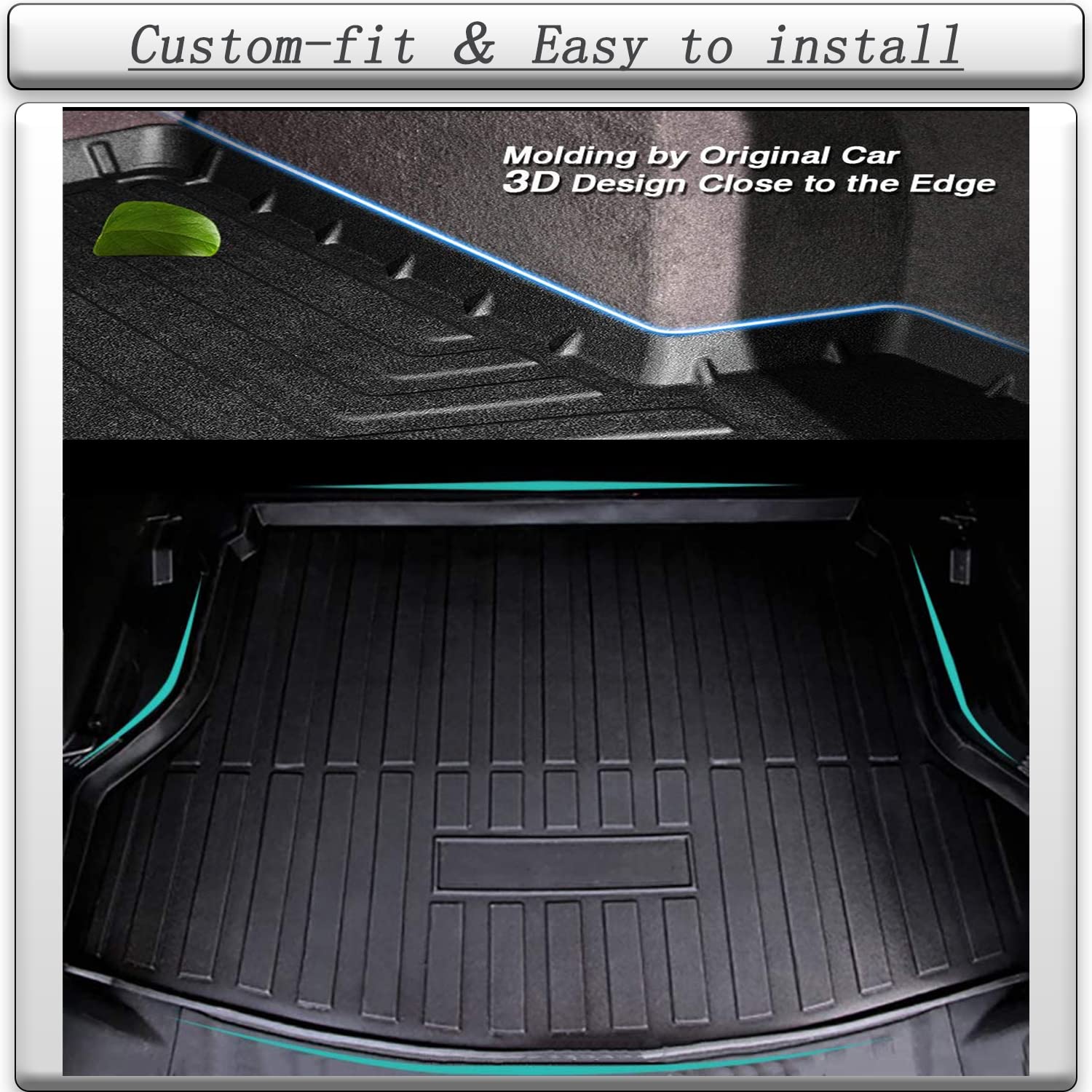Crv Cargo Liner - Compatible With 2017-2022 Honda Cr-V Model,Not For Subwoofer/2018 Crv Touring/2020 2021 2022 Crv Hybrid,All-We