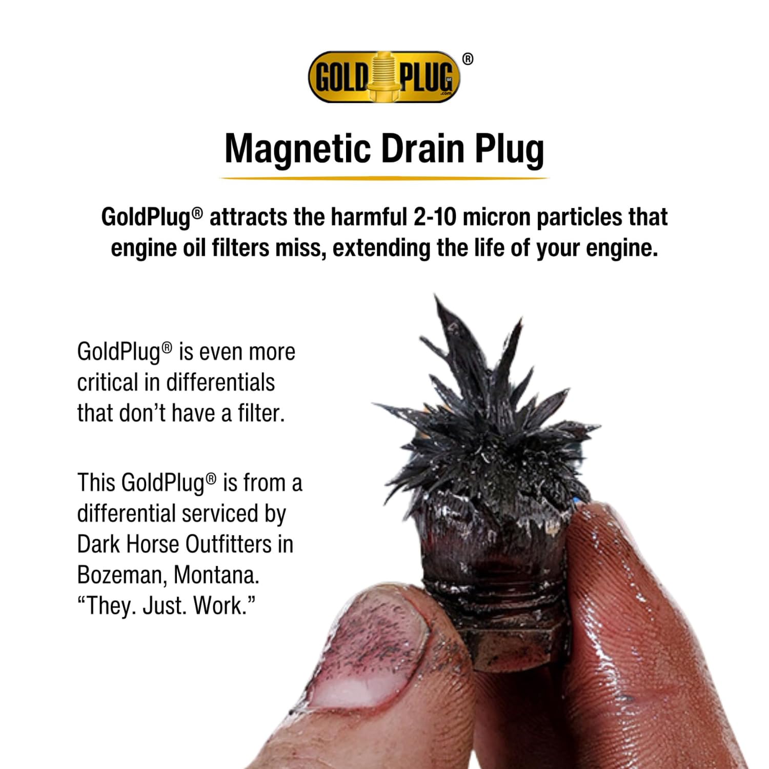 Goldplug Mp-01, Made In Usa, Stainless Steel Magnetic Drain Plug - Toyota Honda Yamaha Ford Chevy Dodge, Uses Extra Washers Sw-0