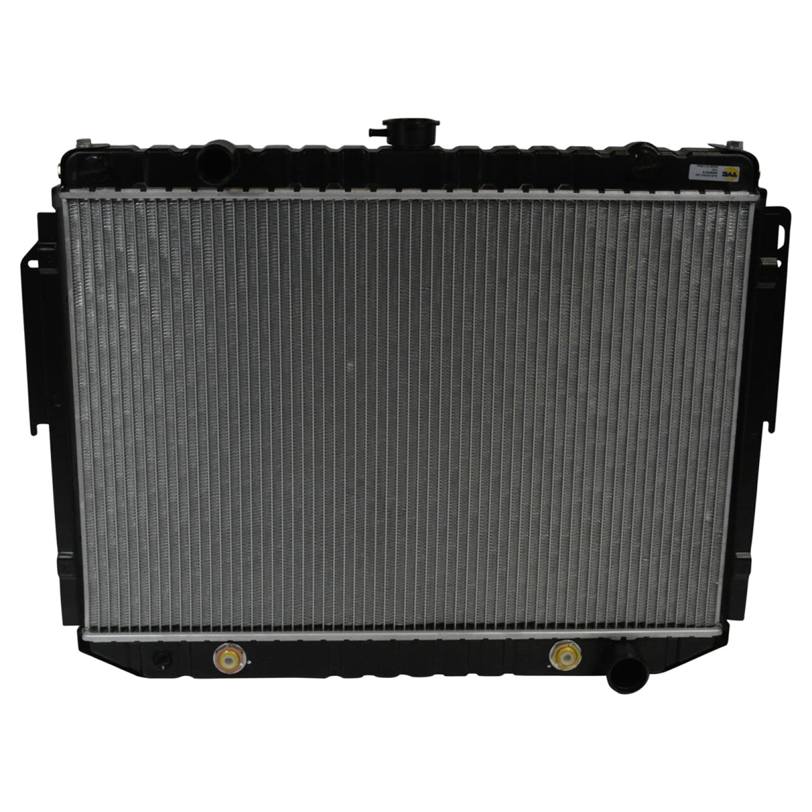 Trq Radiator Assembly Aluminum Core Compatible With 94 Dodge B150 95-98 B1500 B250 B2500 B350 B3500 99-03 Ram 1500 Van Ram 2500