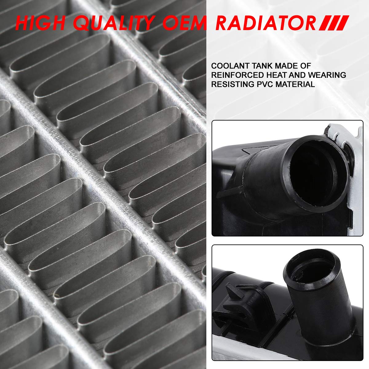 Auto Dynasty Radiator Compatible With 04-09 Buick Allure Lacrosse Chevy Impala Monte Carlo Pontiac Grand Prix 3.4L 3.8L At, Dpi