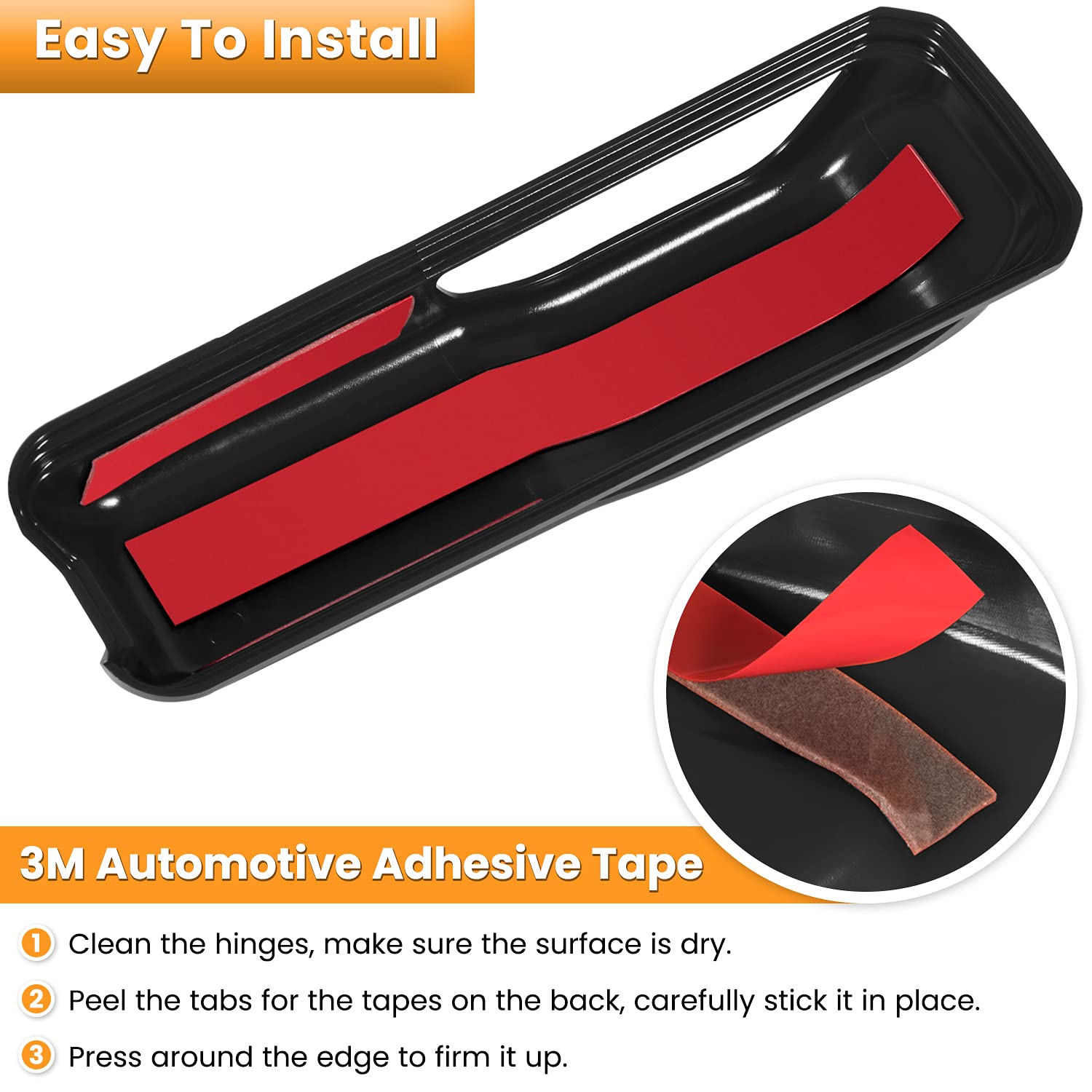 Engine Hood Hinge Cover Trim Exterior Accessories Decoration For 2018-2025 Jeep Wrangler Jl Jlu Sports Sahara Freedom Rubicon Un