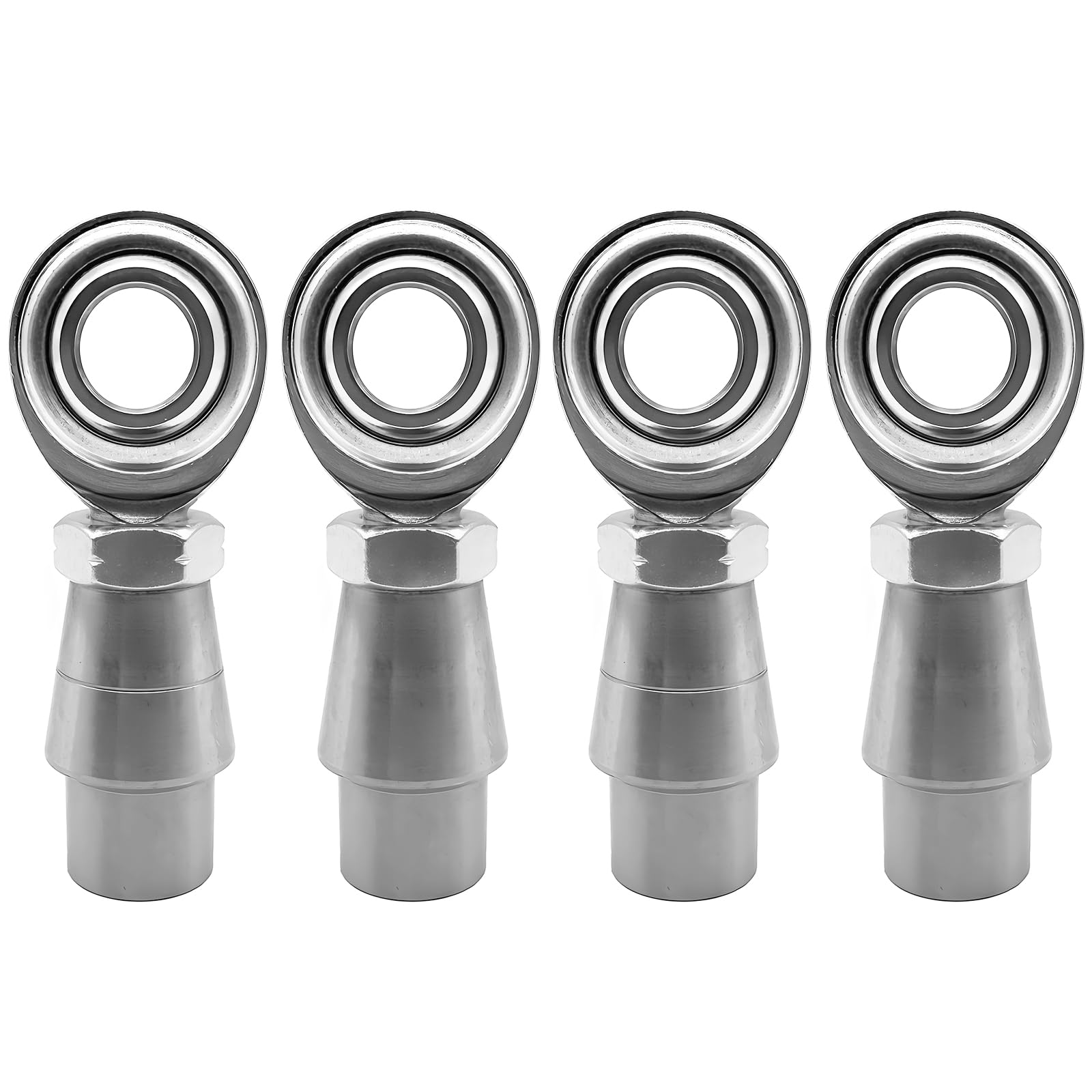 YIFUOK 1/2 x 1/2-20 Heim Joints Rod End Kit .065 Bungs with Jam Nuts,RH & LH Hand Thread Chromoly Panhard Bar for Steering and S