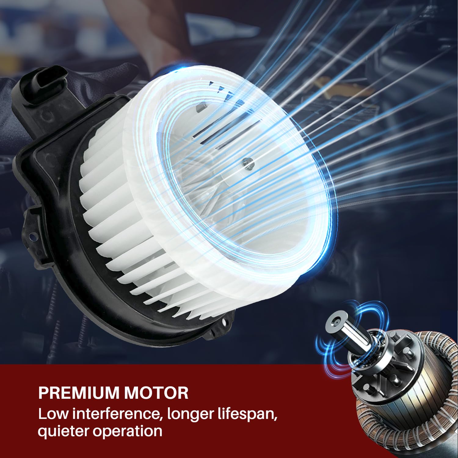 Aspligo 700328 Ac Heater Blower Motor Fan Assembly Fit For Toyota Prius C 2012 2013 2014 2015 2016 2017 2018 2019 8710352210