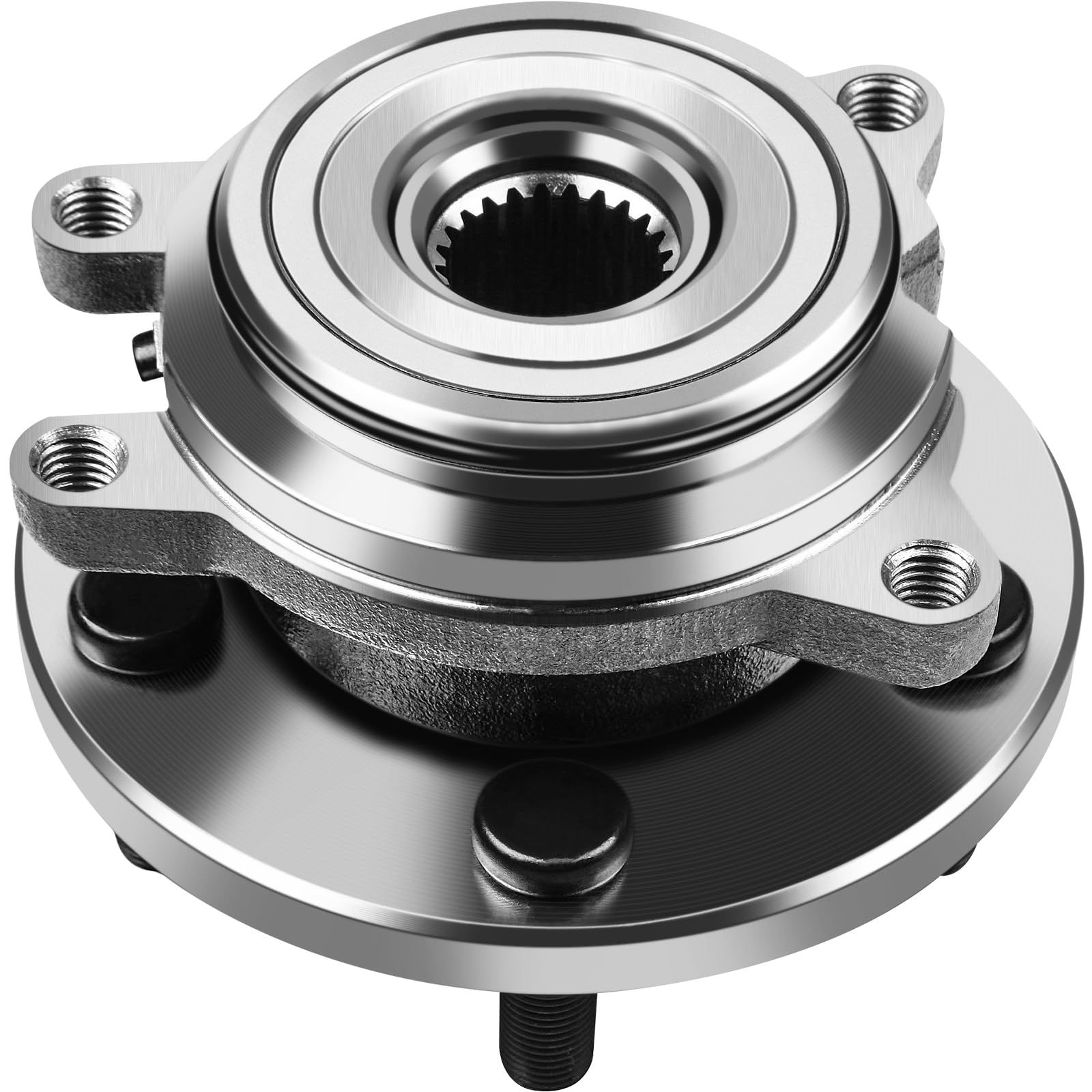ECCPP Front Wheel Hub Bearing Assembly 5 Lugs w/ABS For 1999-2004 For Land Rover Compatible with TAY100060