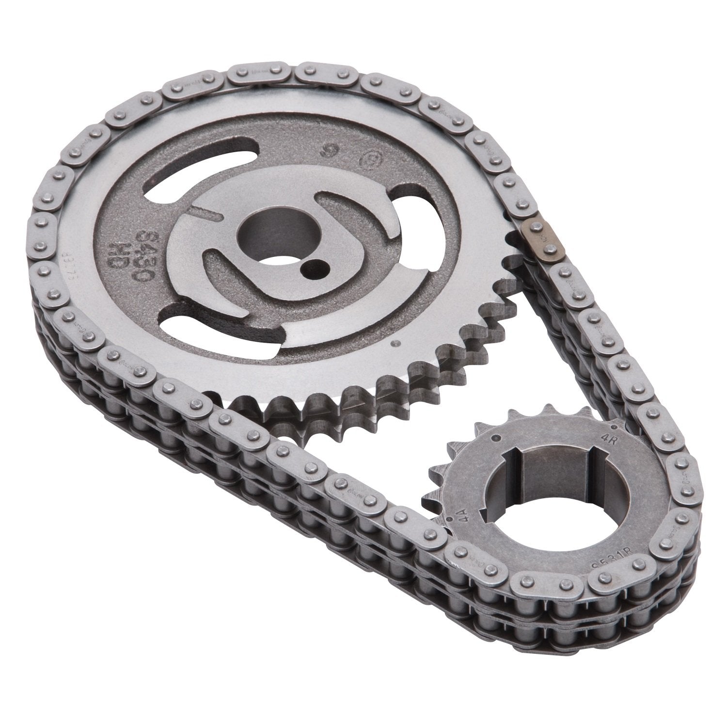 Edelbrock Performer-Link True Roller Timing Chain Set, Model 7820, Metal Construction