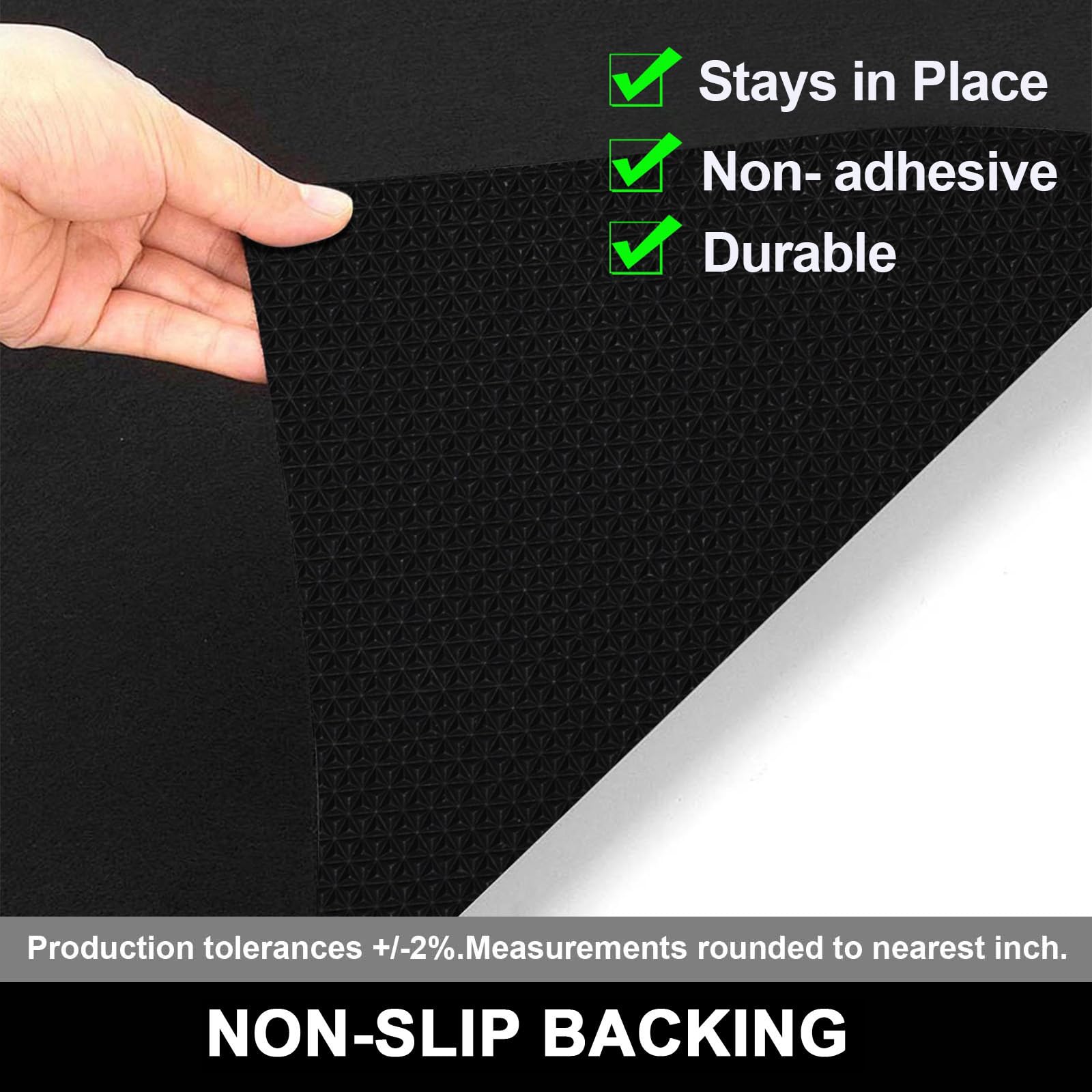 AiBOB Garage Floor Mat, 30 X 36 inches, Oil Spill Mat Under Car, Waterproof Backing Absorbent Pad Protects Floor, Durable, Reusa