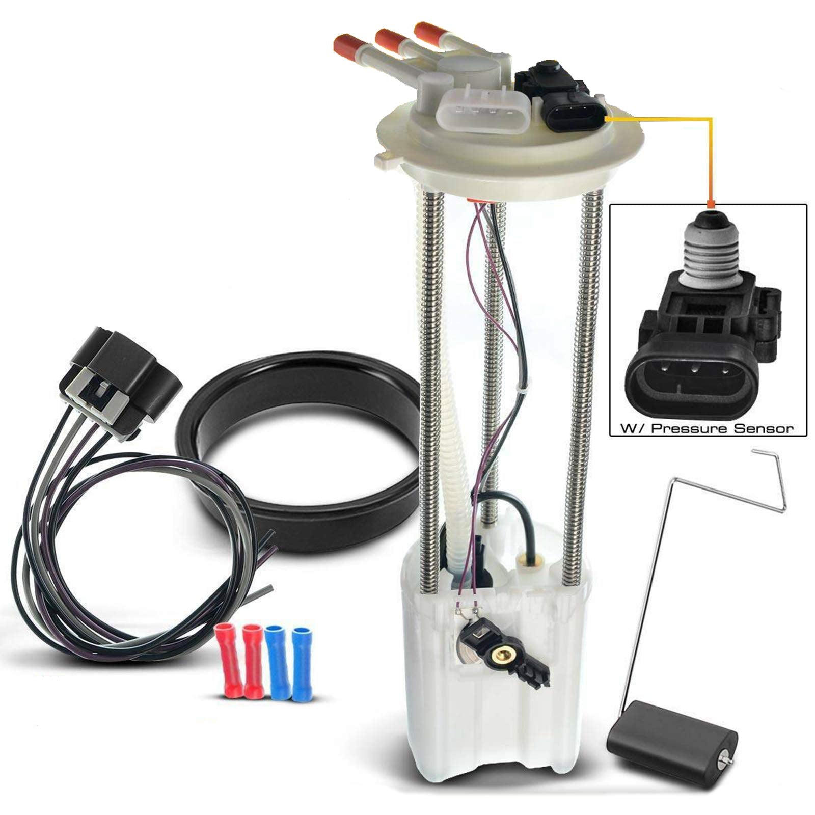 Electric Fuel Pump with Pressure Sensor for Chevrolet Silverado 1500 2500 3500 1999-2004 GMC Sierra