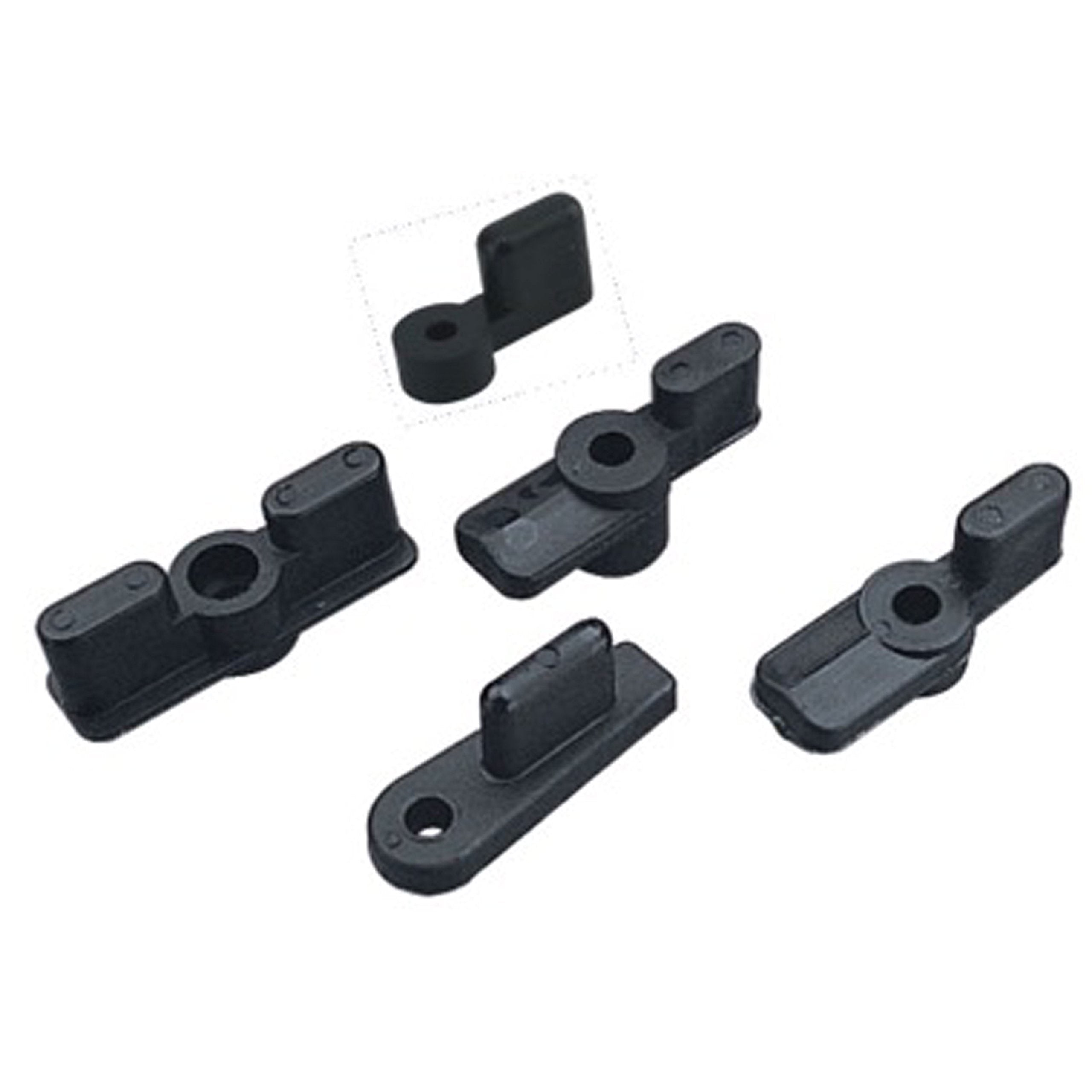 Sea Dog 3241101 Windshield Latch (Single Wing 19/16 L x 5/8 H x 1/8 Tab Lift),1 Pack, BLACK