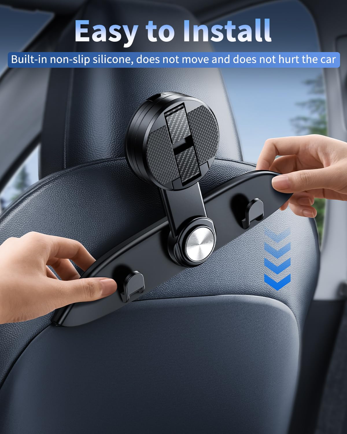 Dicmky 1 Pack Tesla Hooks & Phone Mount For Tesla Model Y(Juniper) Model 3(Highland) Accessories 2026 2025 2024 2023 2022 2021,