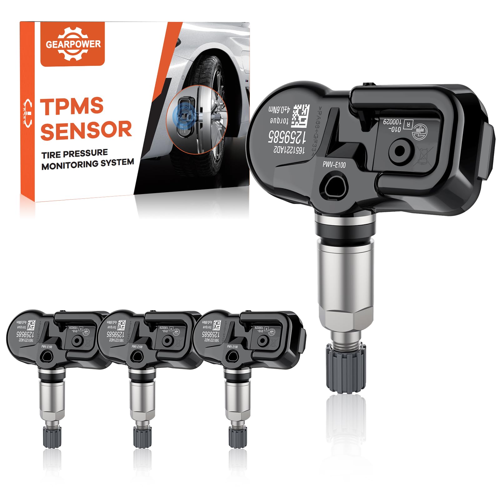 TPMS Tire Pressure Monitoring Sensor Fit for Toyota 4Runner Corolla Highlander Land Cruiser Tundra Tacoma FJ Cruiser, Lexus GS35