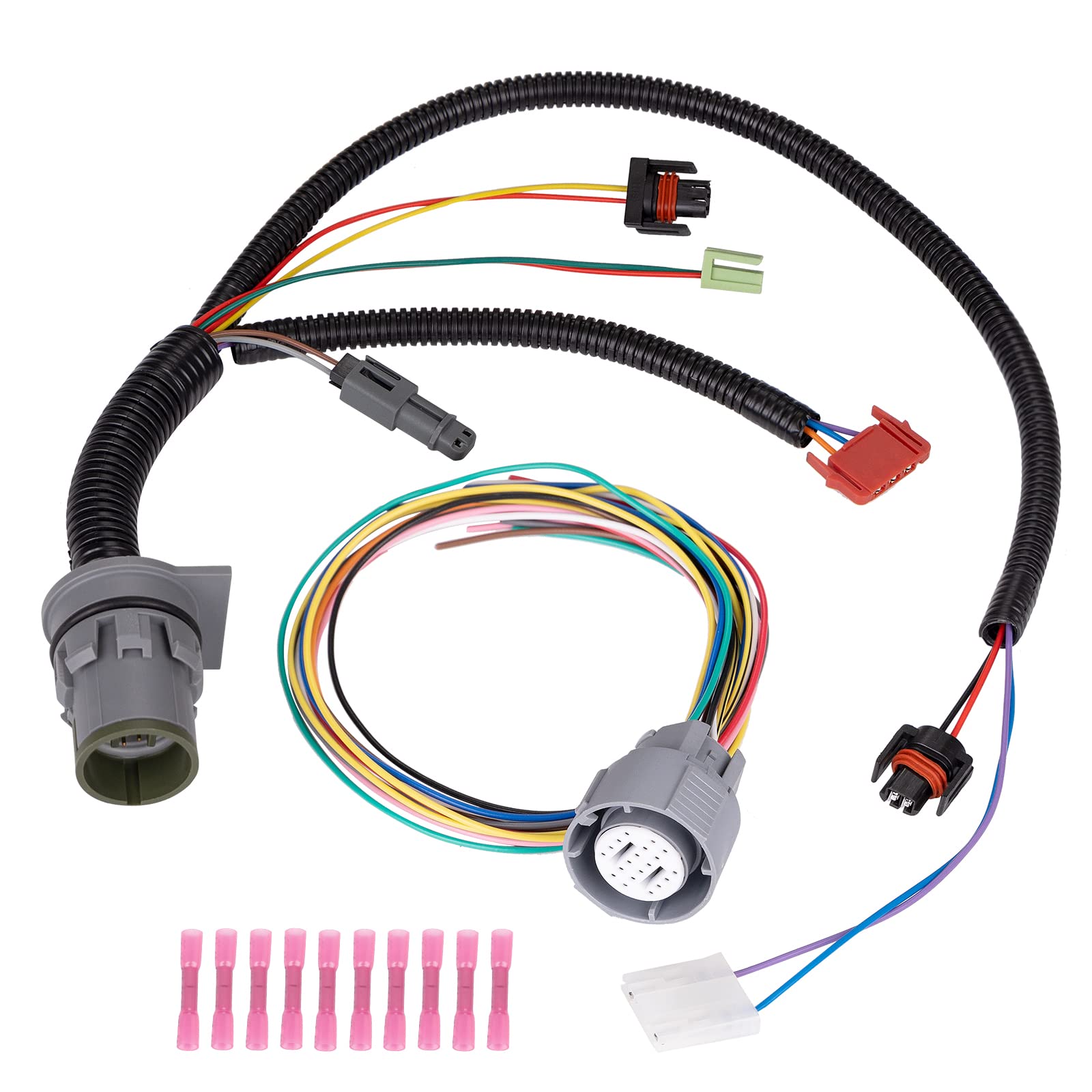 WMPHE 4L80E Harness Repair Kit Transmission Internal and External Wire Harness 350-0032 350-0033, Compatible with GM 4L80E Autom