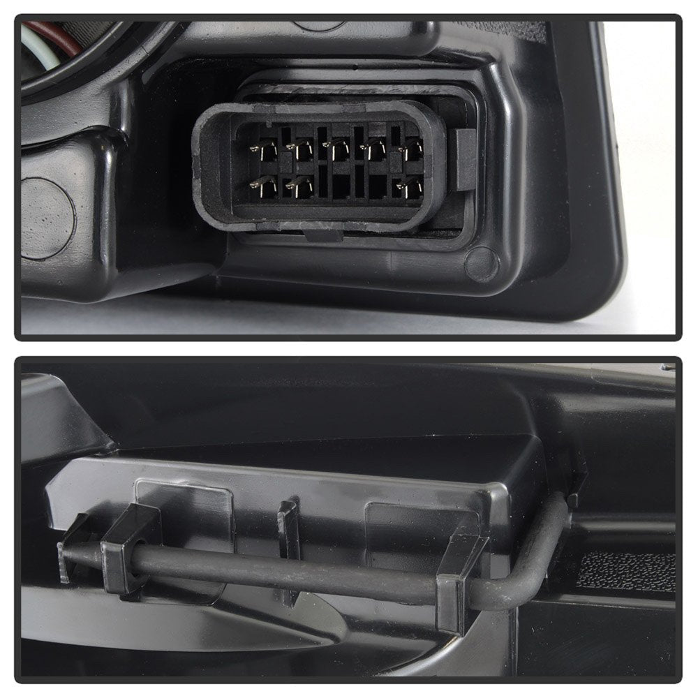 ACANII HID Replacement Headlight - Driver Side for 2003-2006 Cadillac Escalade - Clear