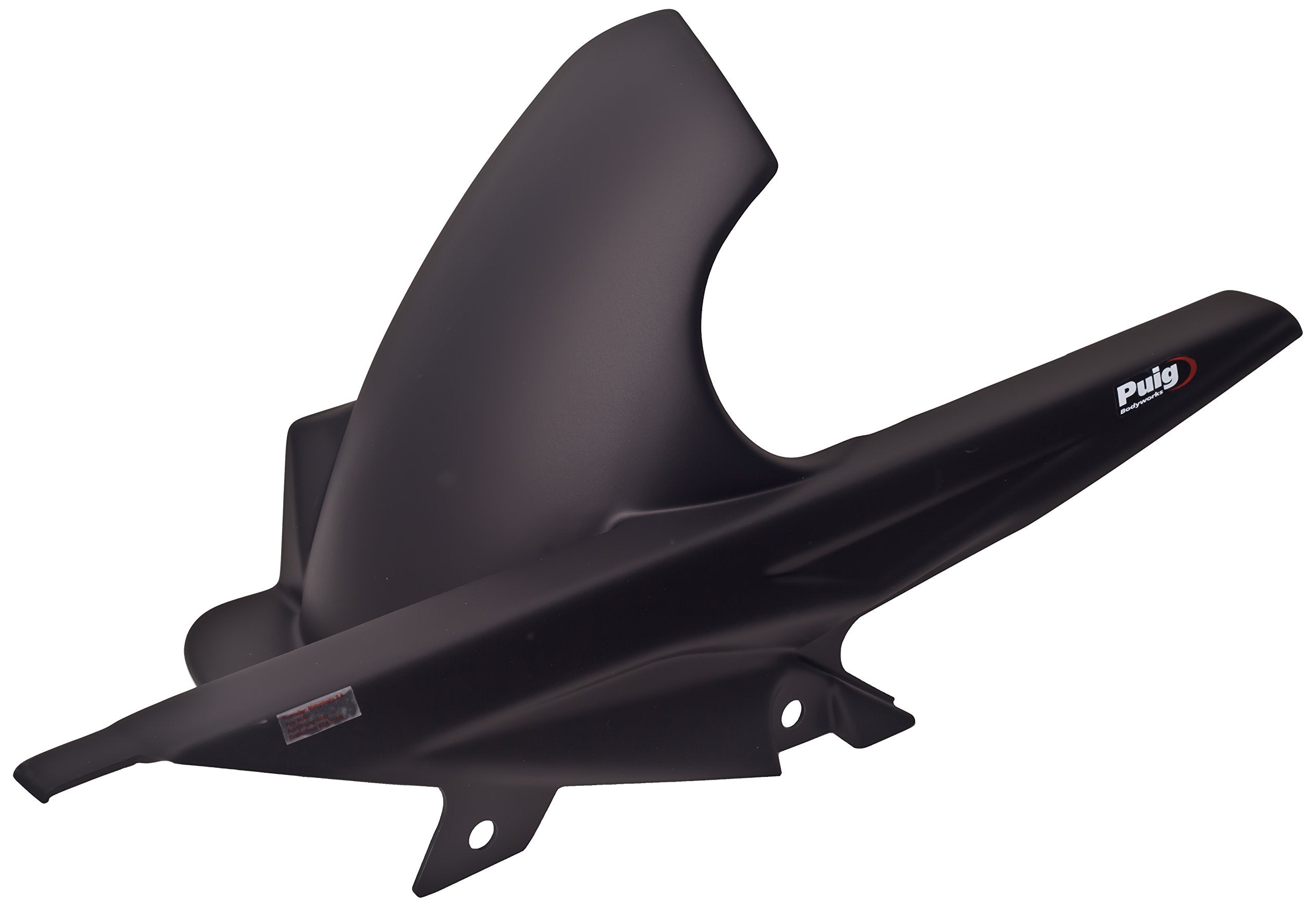 Puig Rear Hugger 6040J, Matt Black, Plastic Material, Perfect Fit for Enhanced Aesthetics