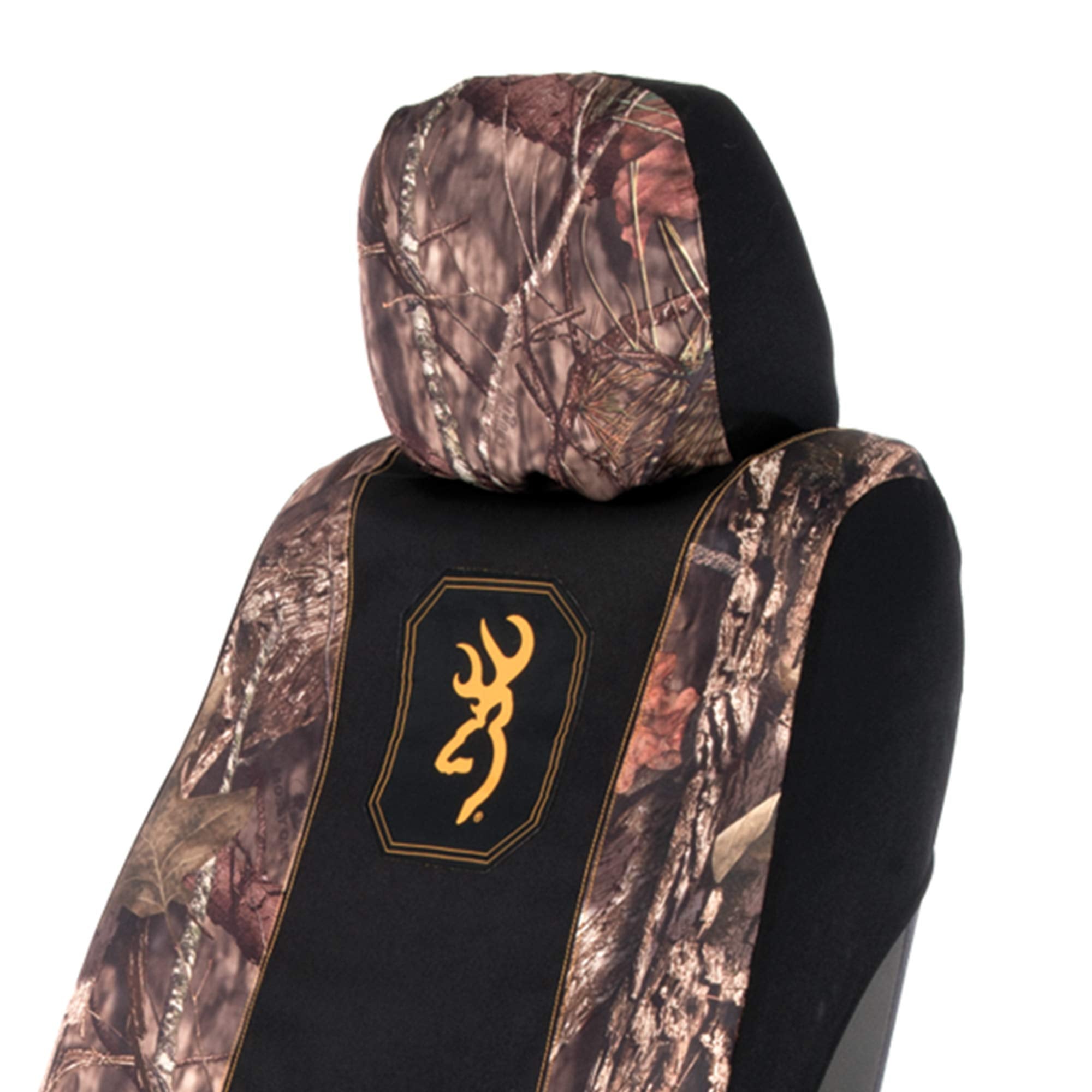Browning Universal Front and Bench Seat Covers, Water Resistant, 2-Pack, Mossy Oak Break-Up Country, Model C000130990199