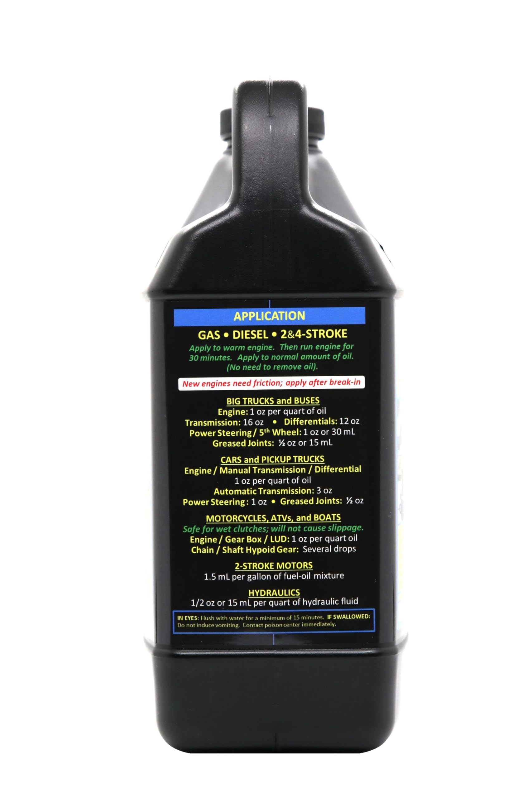 GoNMF NMF Ionic Friction Reducer - 64 oz for 16 Engines, Model 1