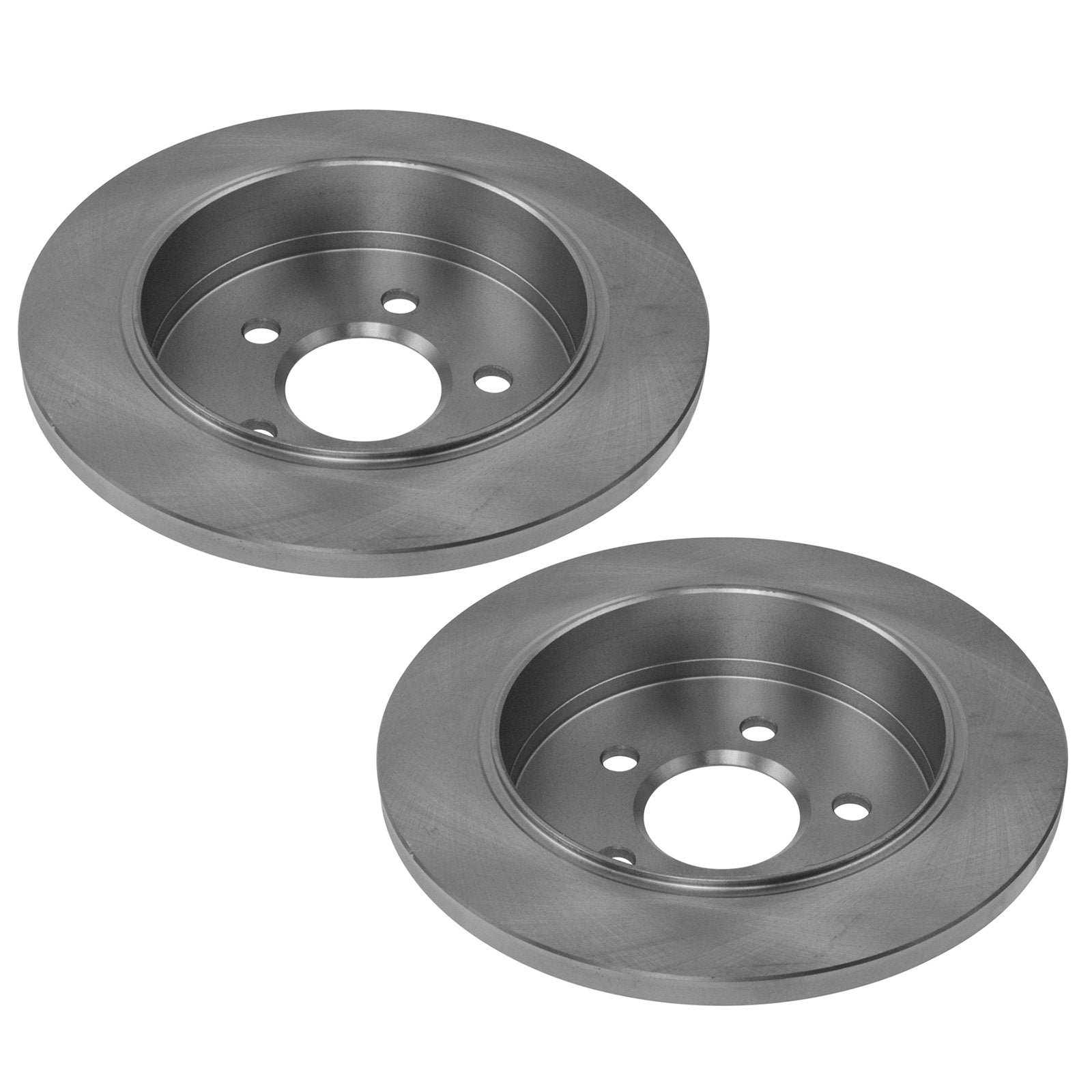 Trq Rear Brake Pad & Rotor Kit Brake Pads Brake Rotor Ceramic Compatible With 1998-2003 Mercedes-Benz Ml320 2003-2005 Ml350 1999