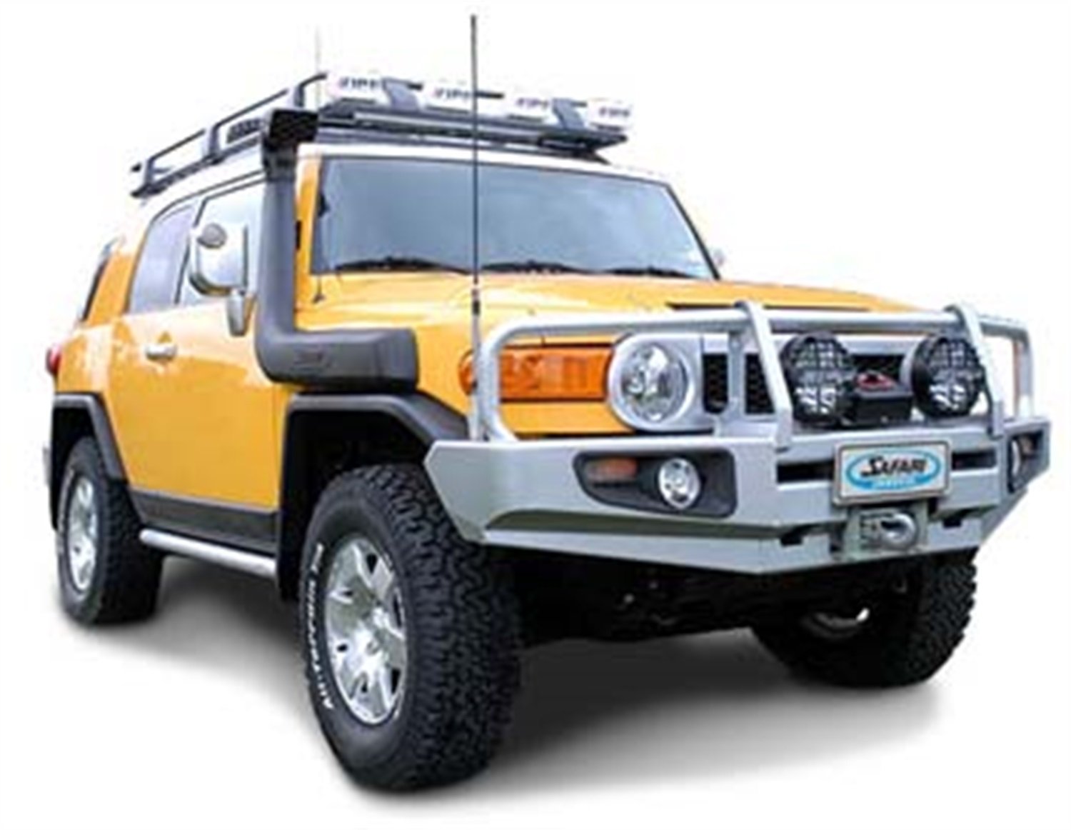 Arb Ss410Hf Safari Snorkel Air Intake Kit V-Spec For Toyota Fj Cruiser 2007-2008, Ideal For Protecting Your Engine From Dust, Water While Traveling Along Extreme Conditions