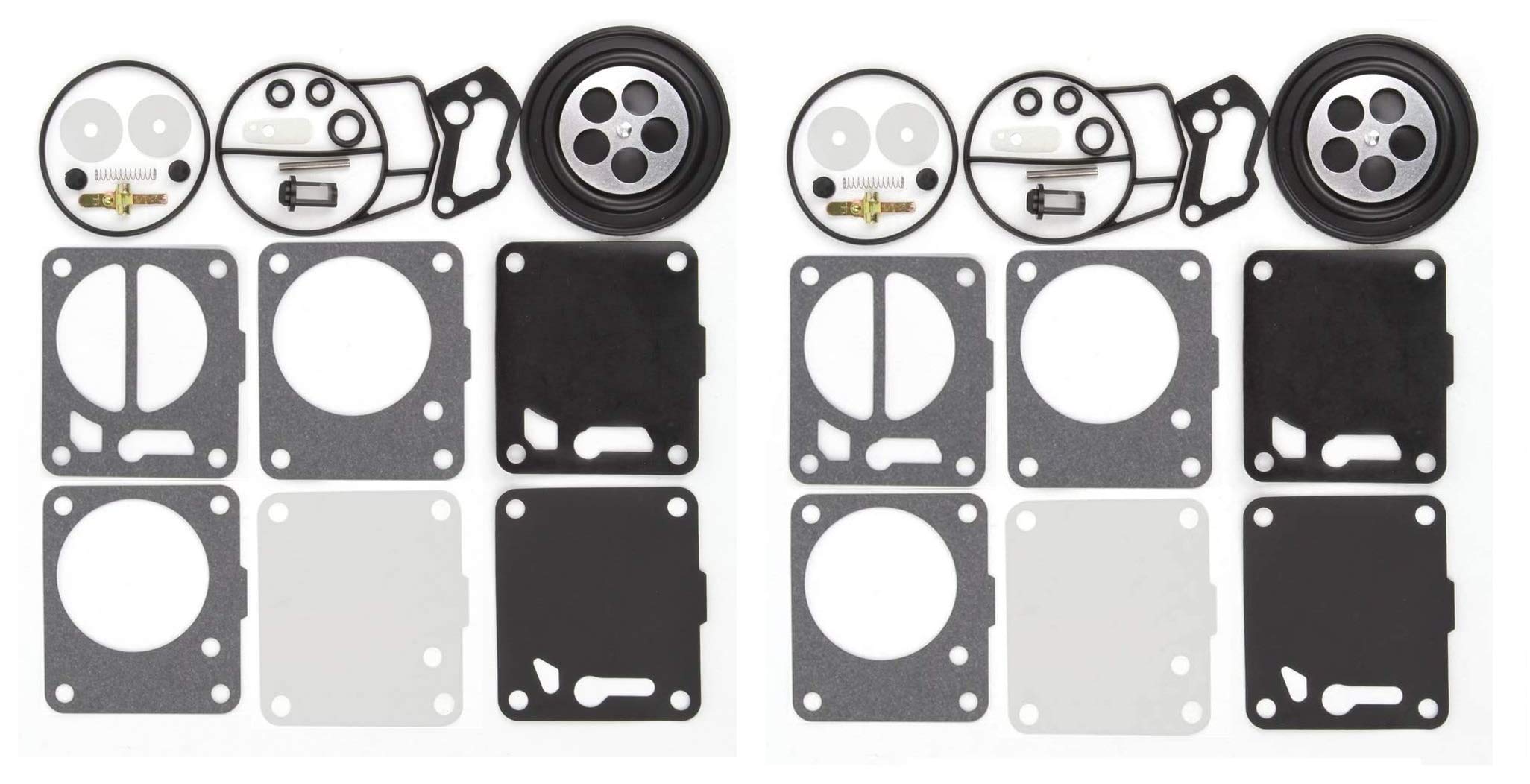 Super Bn Sbn Series Mikuni Carburetor Rebuild Kit Compatible With Kawasaki, Polaris, Tigershark, Sea-Doo And Yamaha Carb Kit 15-