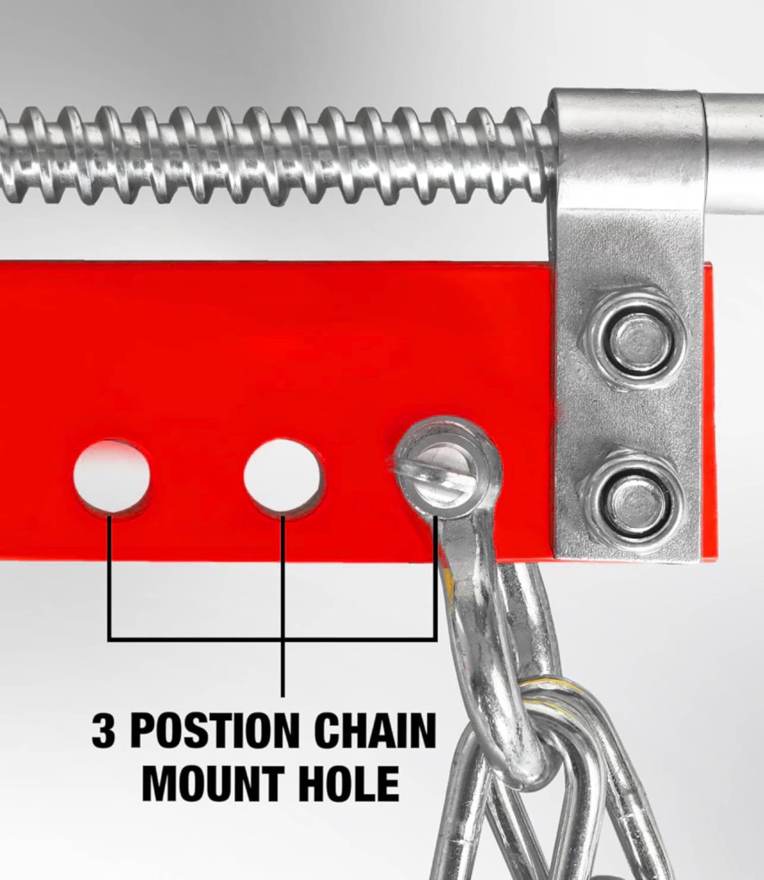 BIG RED T32100 Engine Hoist Leveler, 3 Position, Steel, 1,500 lb Capacity, Red