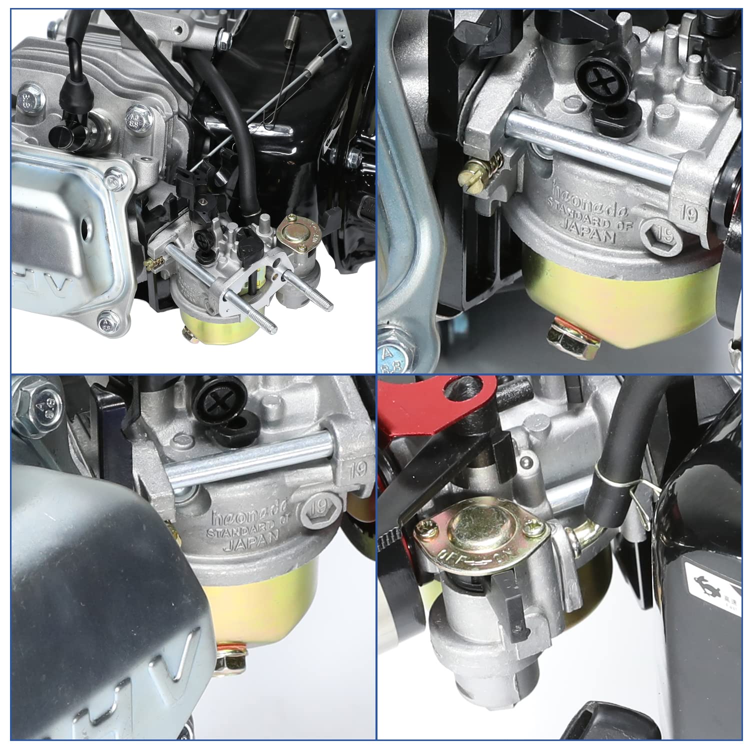 YOXUFA 212cc Carburetor Main Jet Kit for Coleman CT200U CT200U-EX BT200X KT196 Predator 212cc 224cc 196cc Baja Warrior MB200 Min