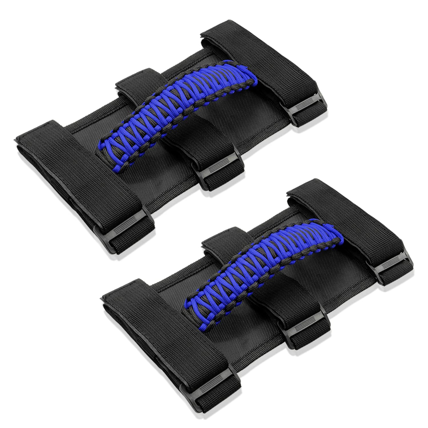 for Jeep Wrangler Accessories Roll Bar Grab Grip Handle Trim for Compatible with Jeep Wrangler YJ TJ JK JKU JL JLU 1955-2023 Gla