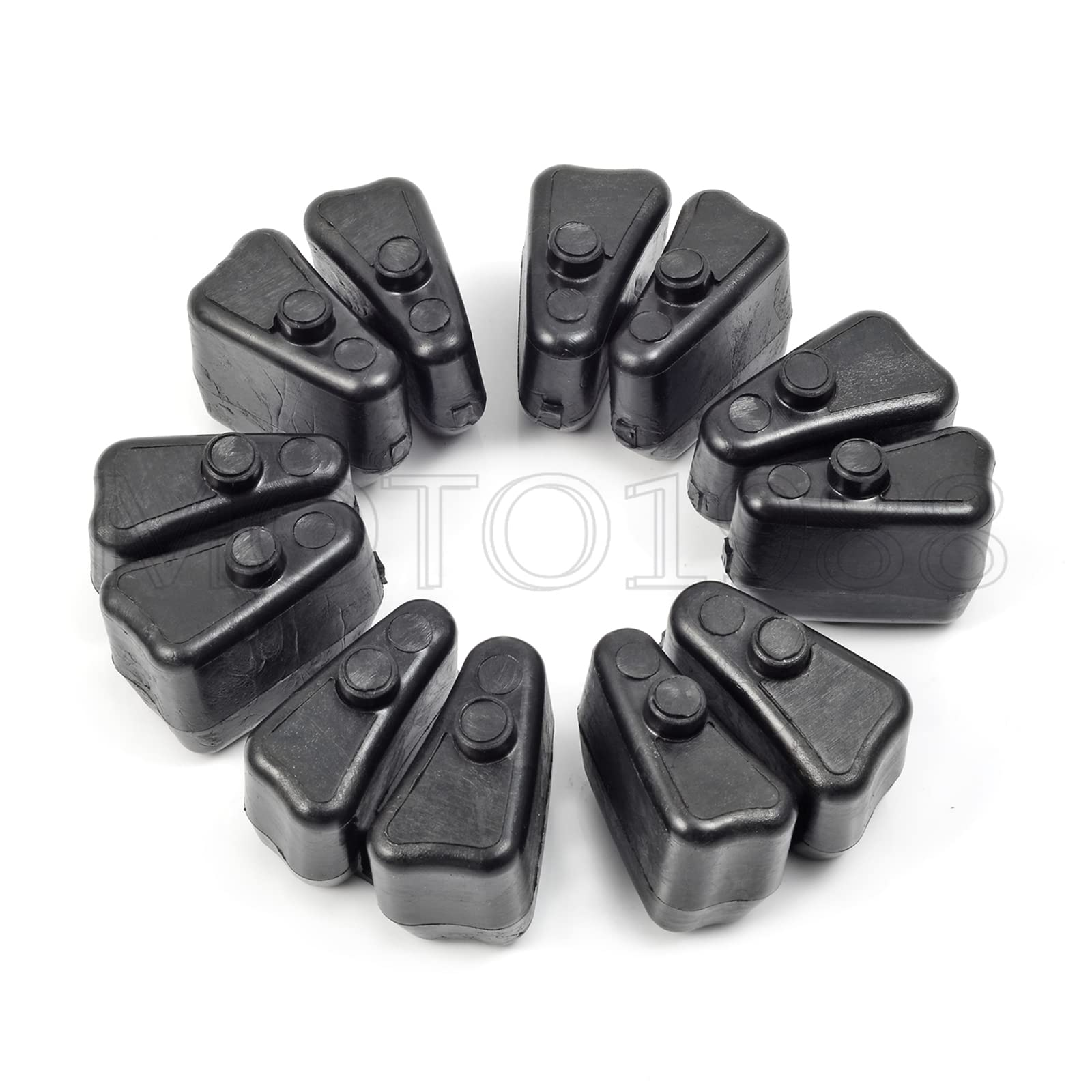 MOTO1988 Rear Wheel Damper Set Rubbers for Honda CBR600F4i, CBR600RR, CBR1000RR, RVT1000R, CBR929,